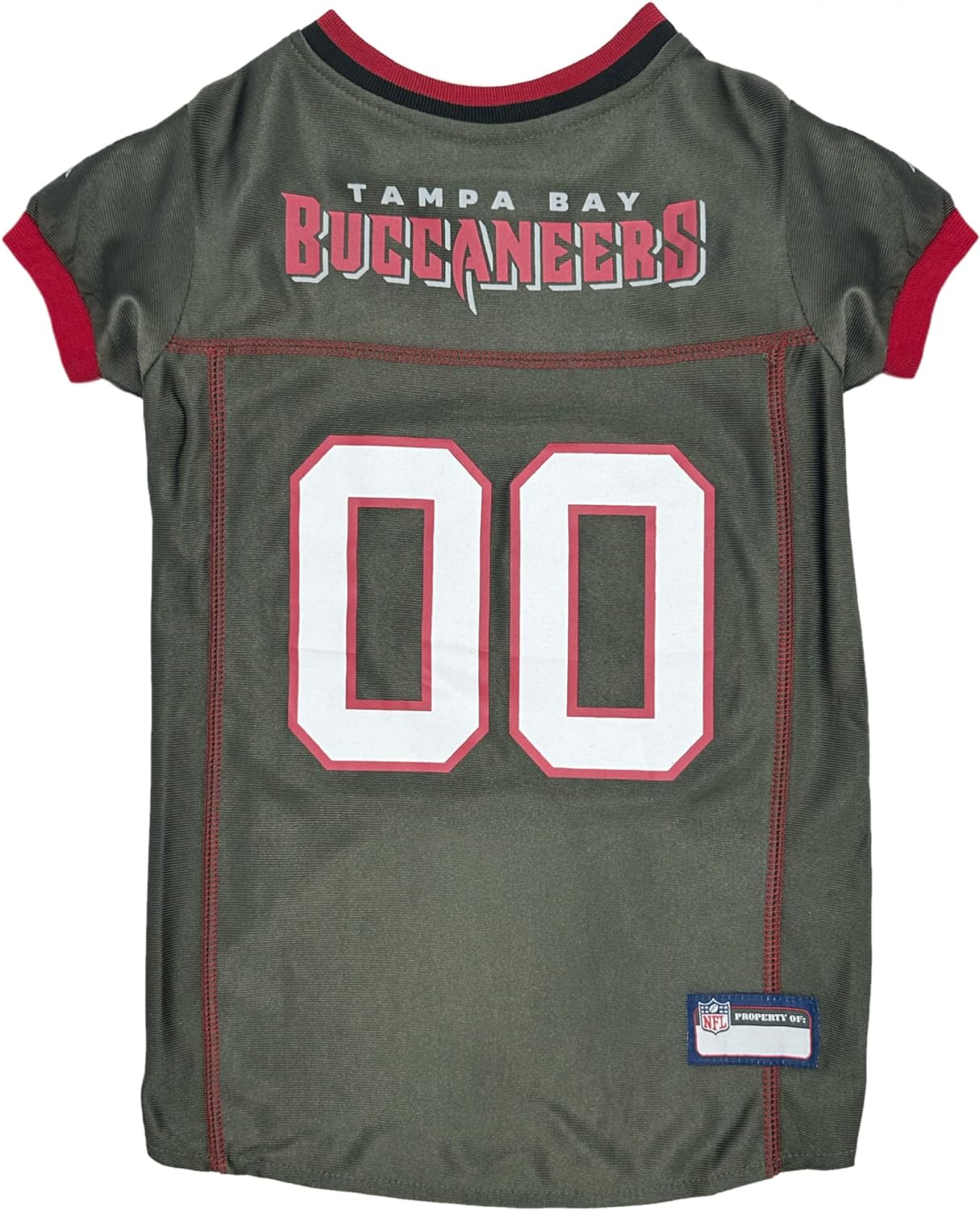 Pets First Co Tampa Bay Buccaneers Color Rush Pet Jersey Apparel
