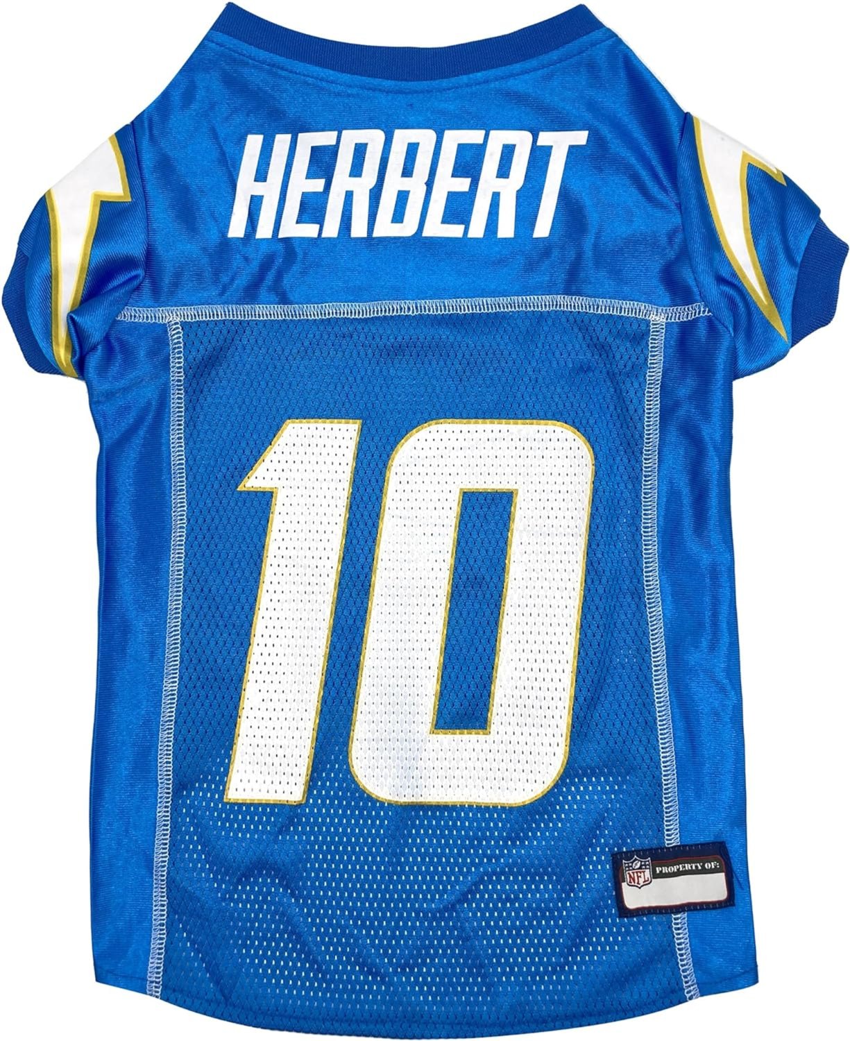 Pets First Co Justin Herbert Pet Jersey (Sdc) Apparel