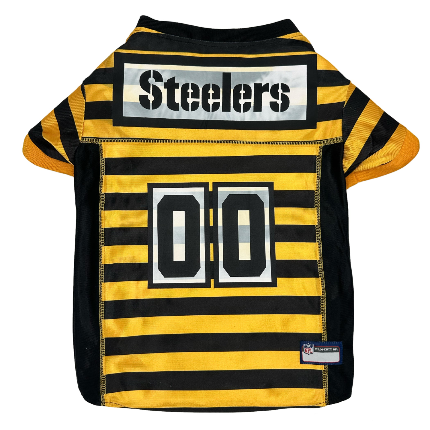 Pets First Co Pittsburgh Steelers Bumble Bee Throwback Jersey Apparel