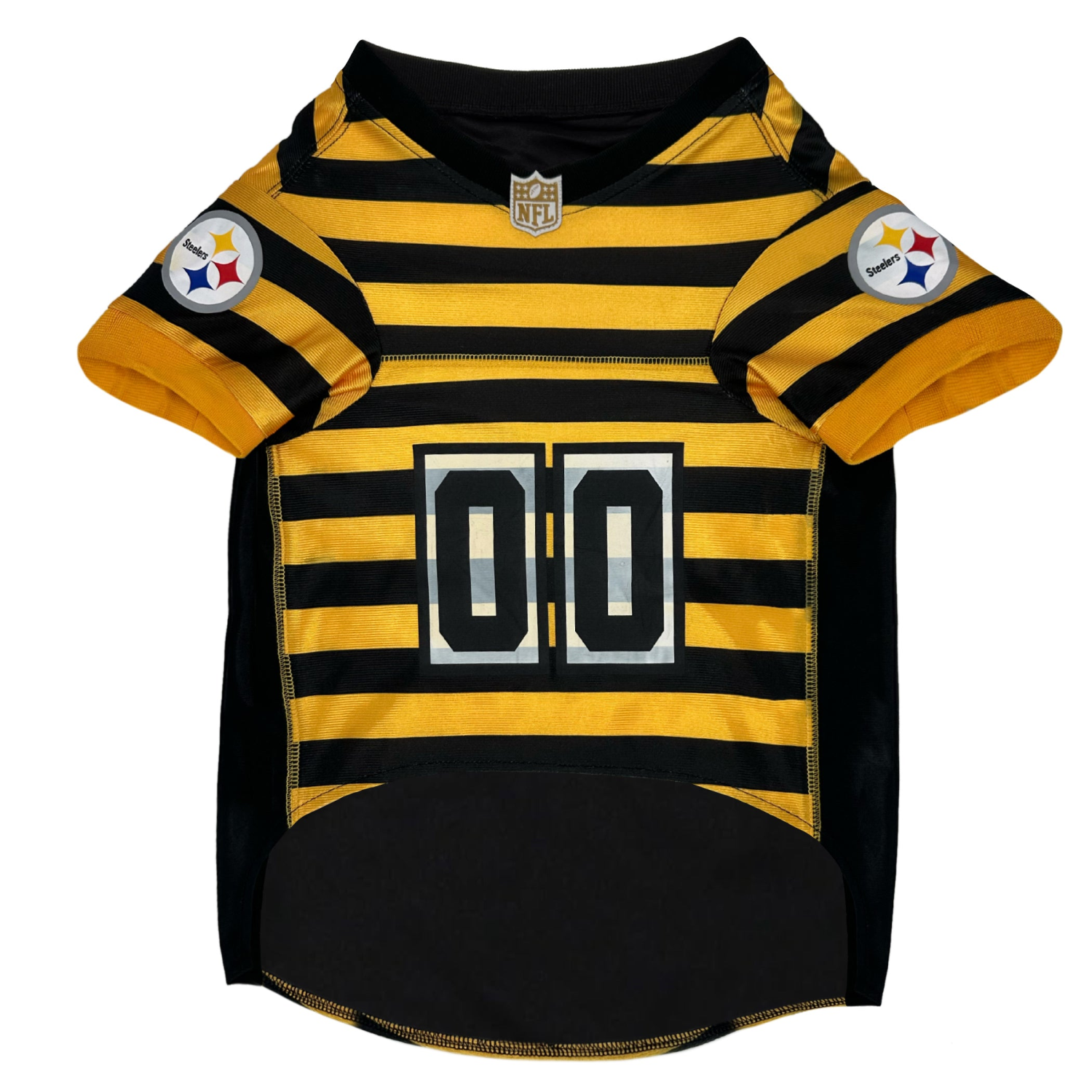 Pets First Co Pittsburgh Steelers Bumble Bee Throwback Jersey Apparel
