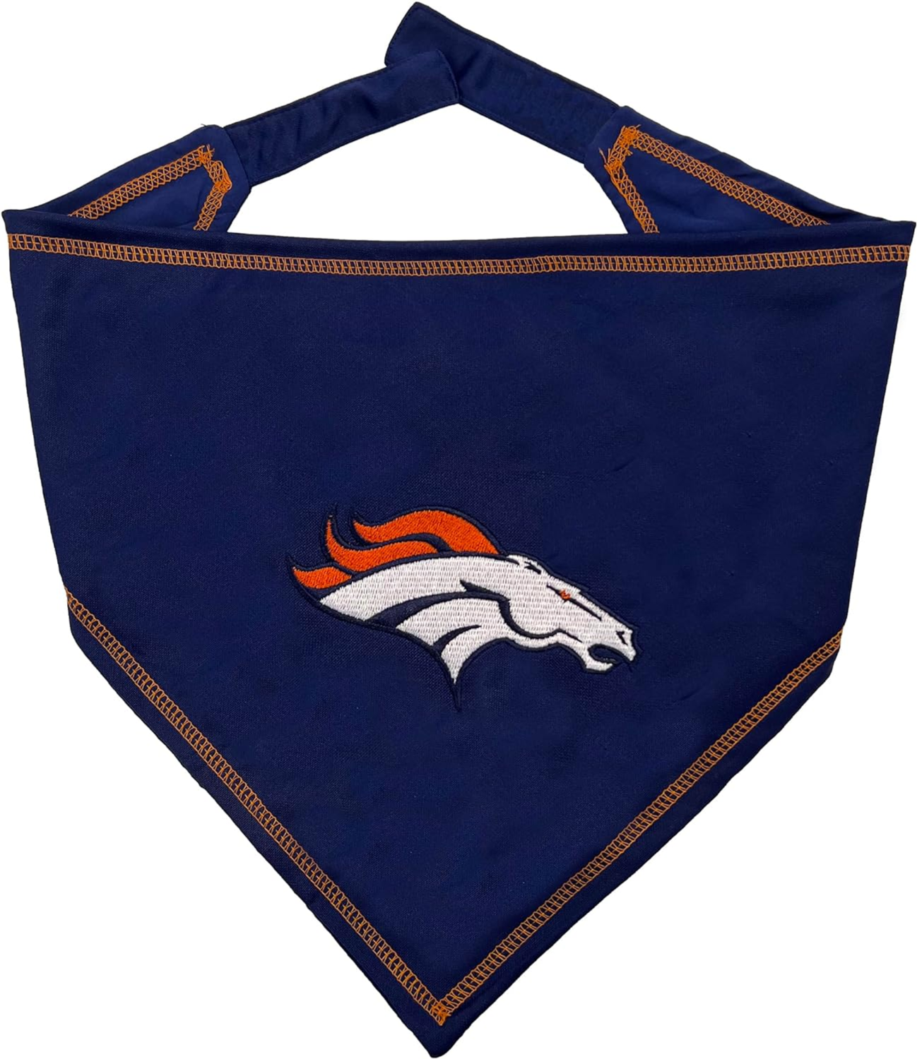 Pets First Co Denver Broncos Tie Around Bandana Apparel