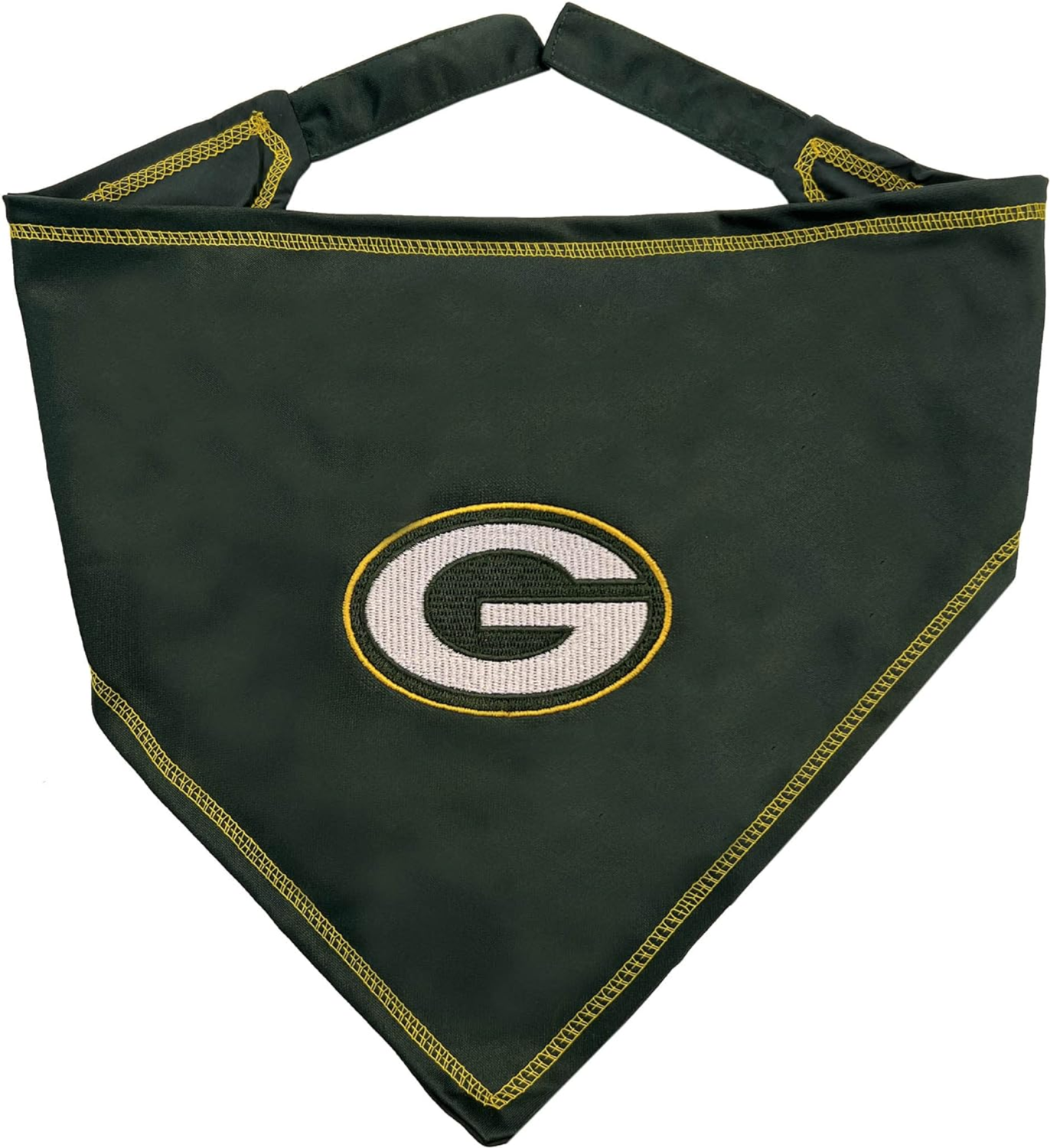 Pets First Co Green Bay Packers Tie Around Bandana Apparel