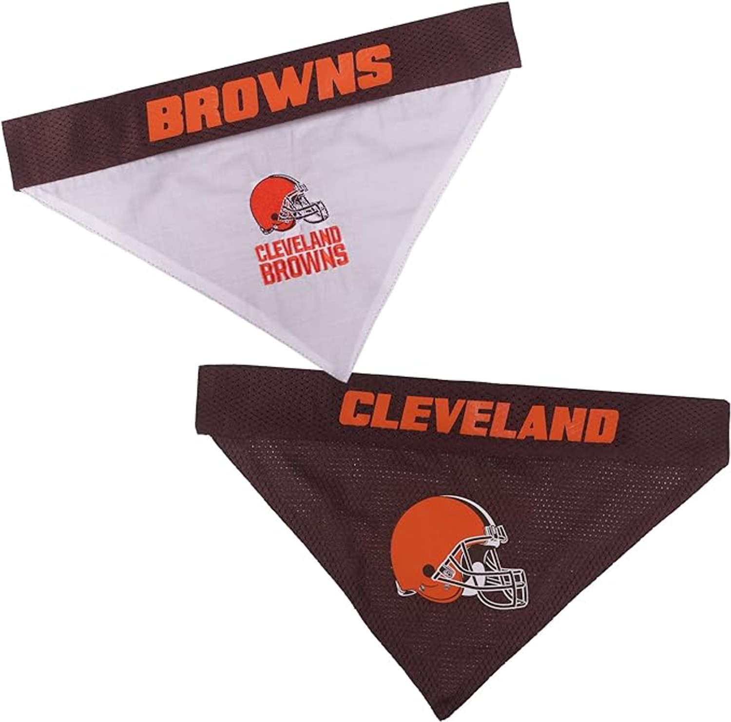 Pets First Co Cleveland Browns Reversible Bandana Apparel