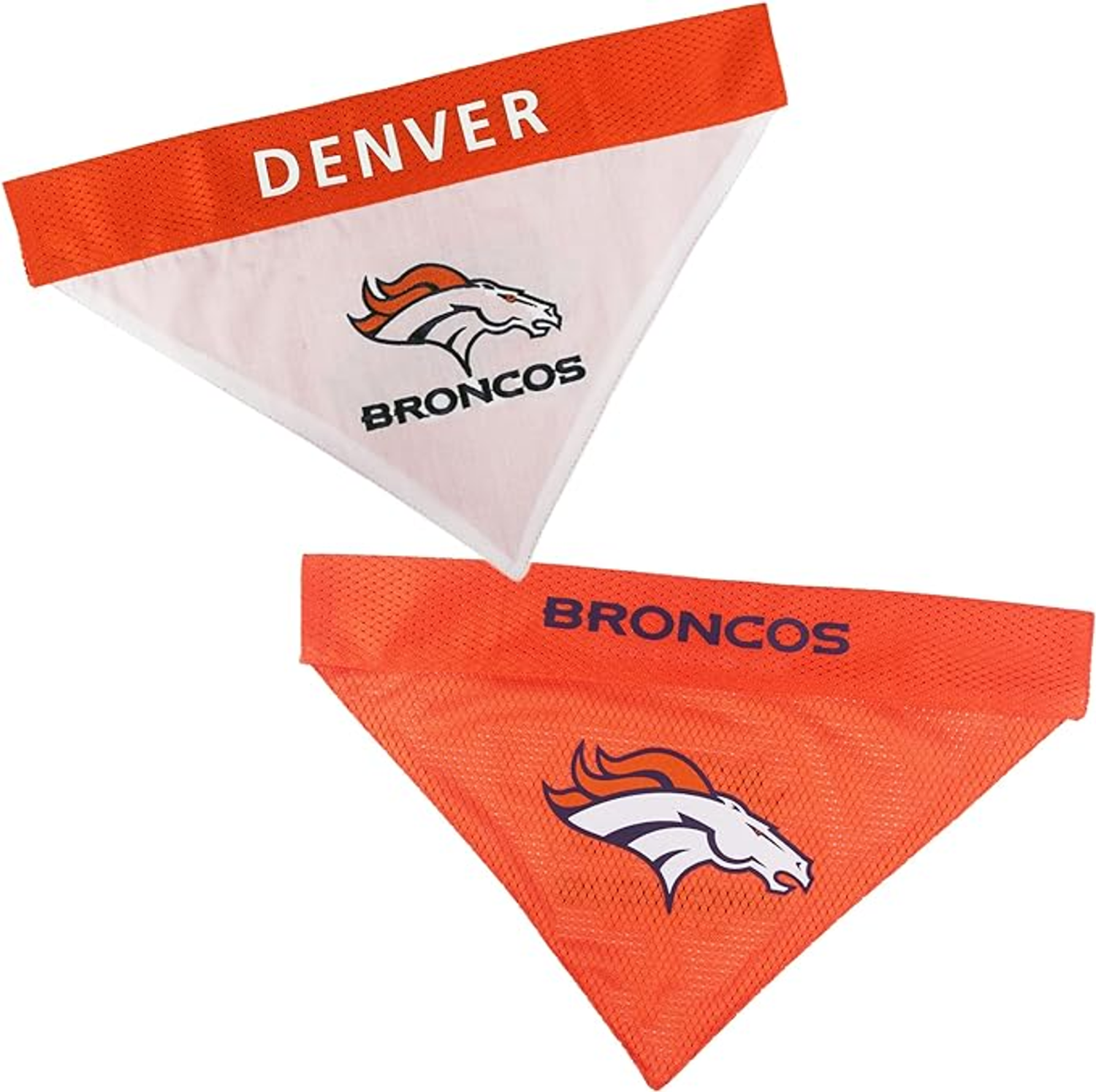 Pets First Co Denver Broncos Reversible Bandana Apparel
