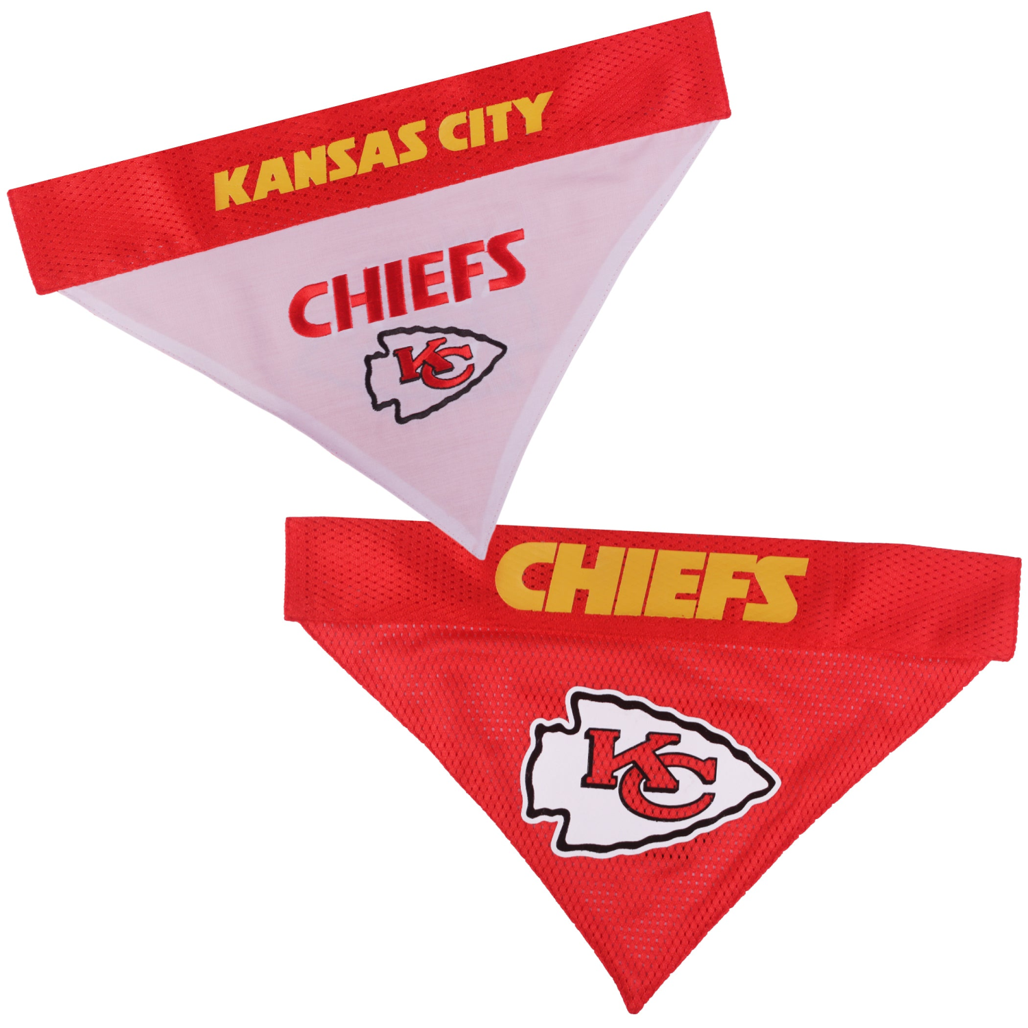 Pets First Co Kansas City Chiefs Reversible Bandana Apparel