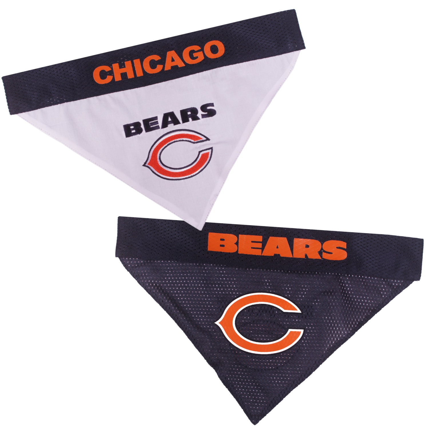 Pets First Co Chicago Bears Reversible Bandana Apparel