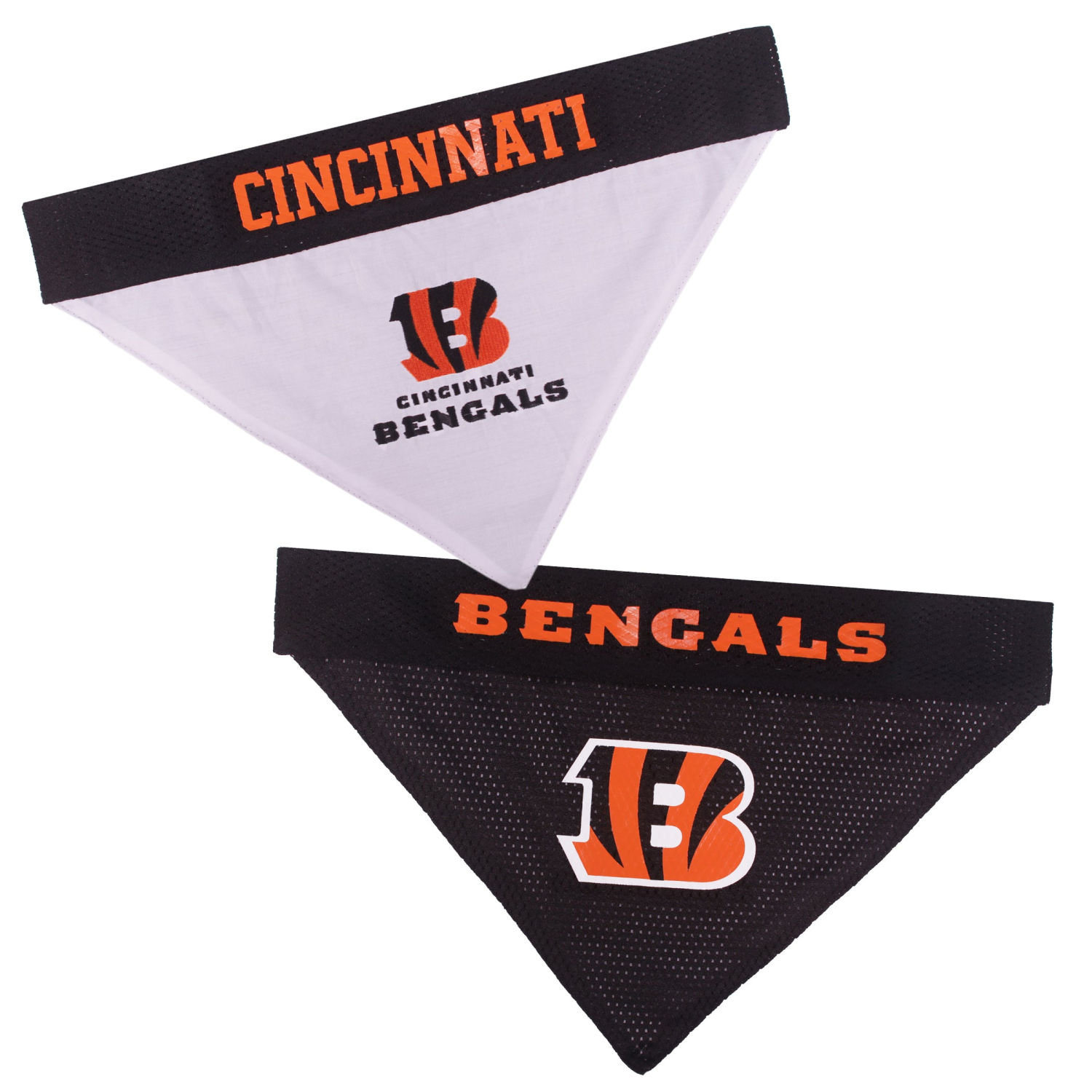 Pets First Co Cincinnati Bengals Reversible Bandana Apparel