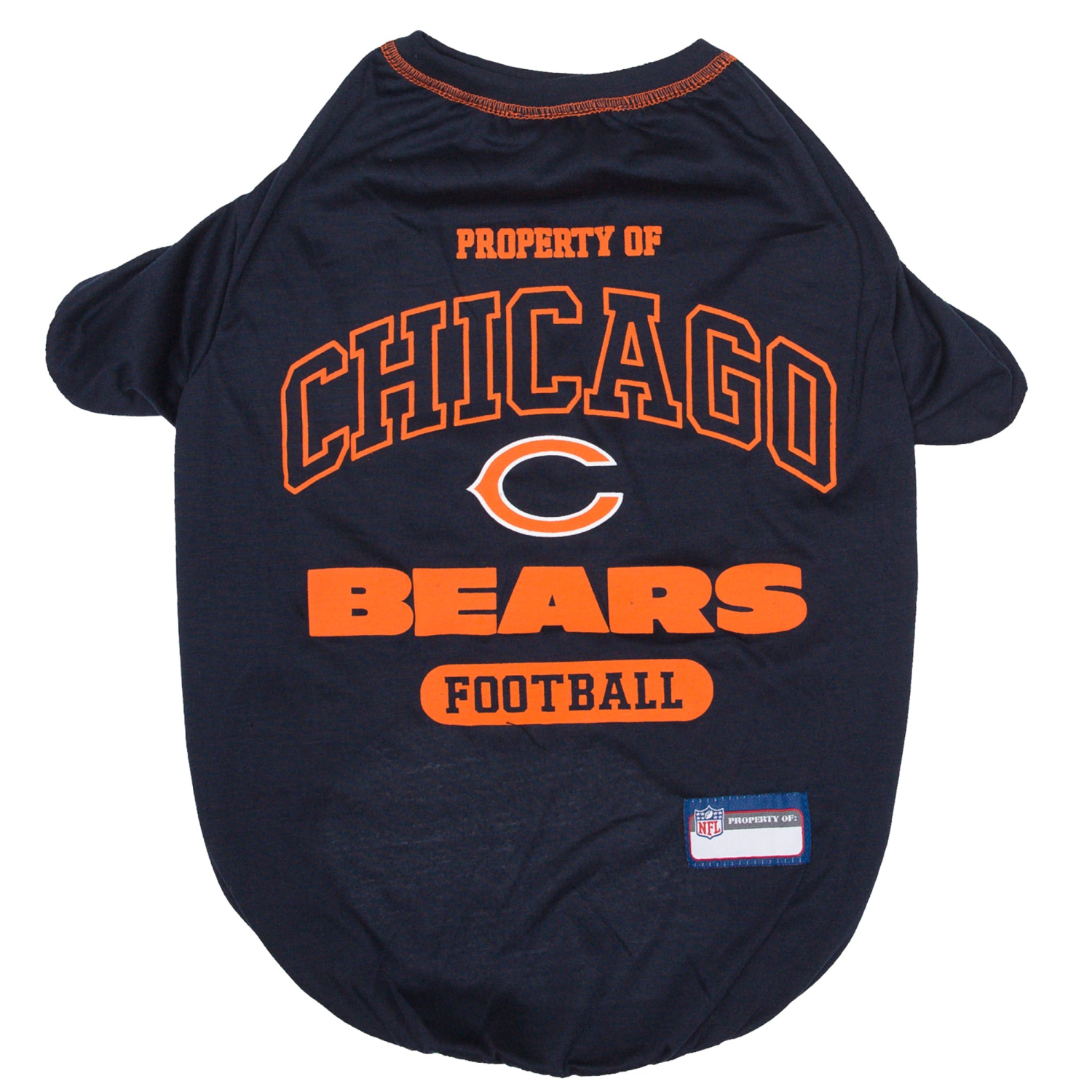 Pets First Co Chicago Bears Tee Shirt Apparel