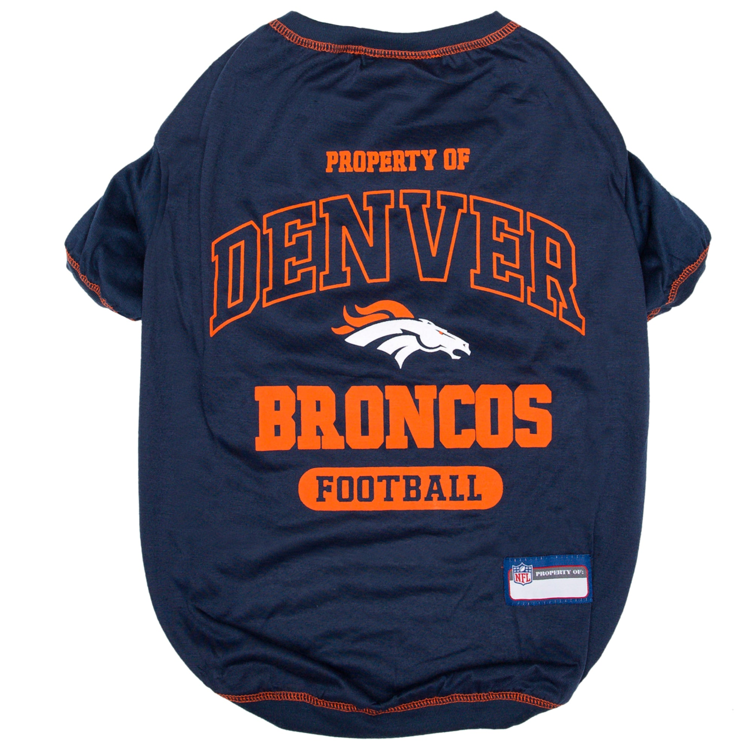 Pets First Co Denver Broncos Tee Shirt Apparel