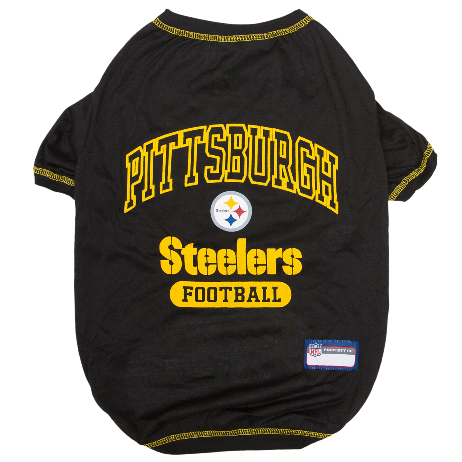 Pets First Co Pittsburgh Steelers Tee Shirt Apparel