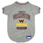 Pets First Co Washington Commanders Tee Shirt Apparel