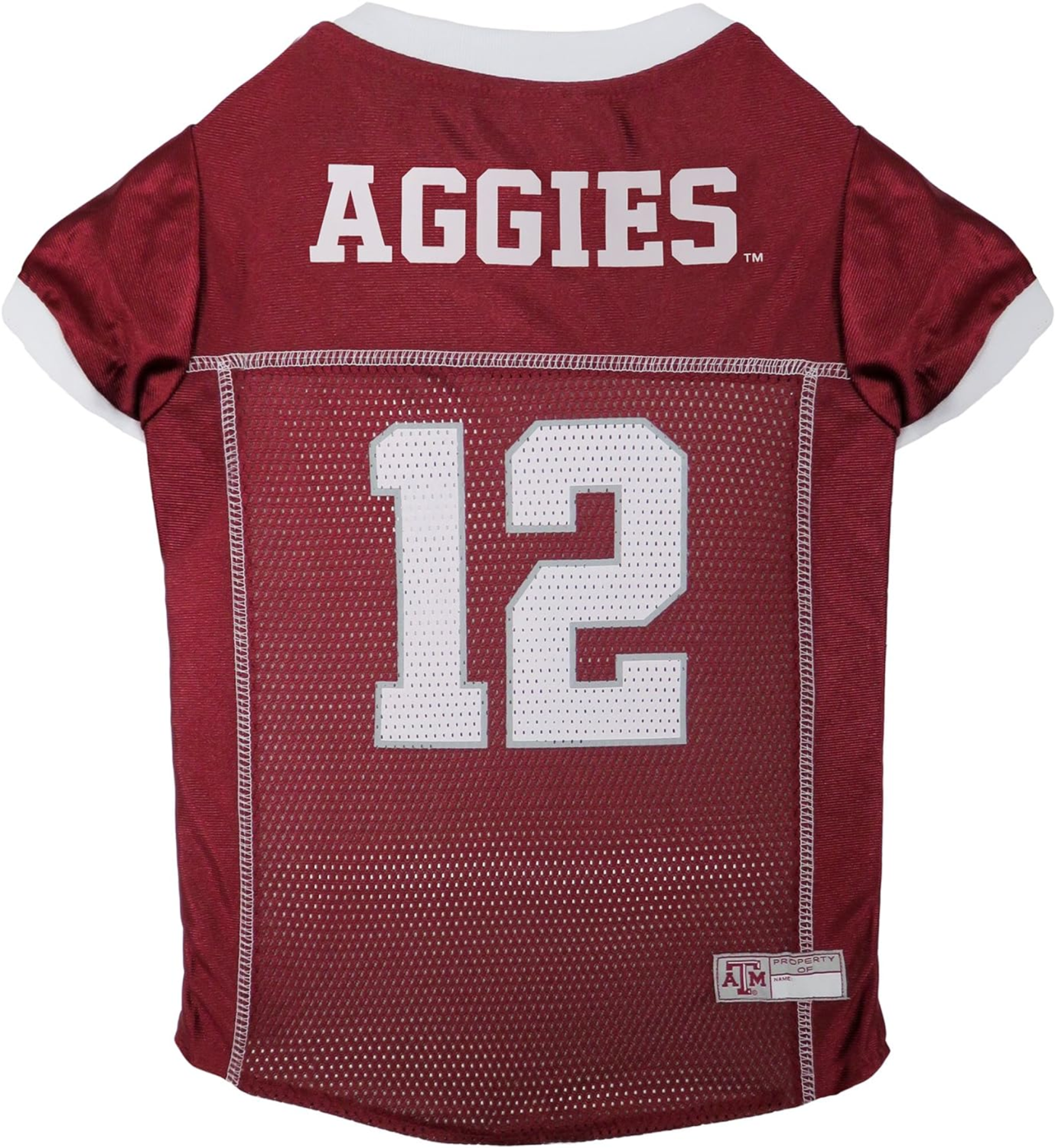 Pets First Co Texas A & M Pet Jersey Apparel