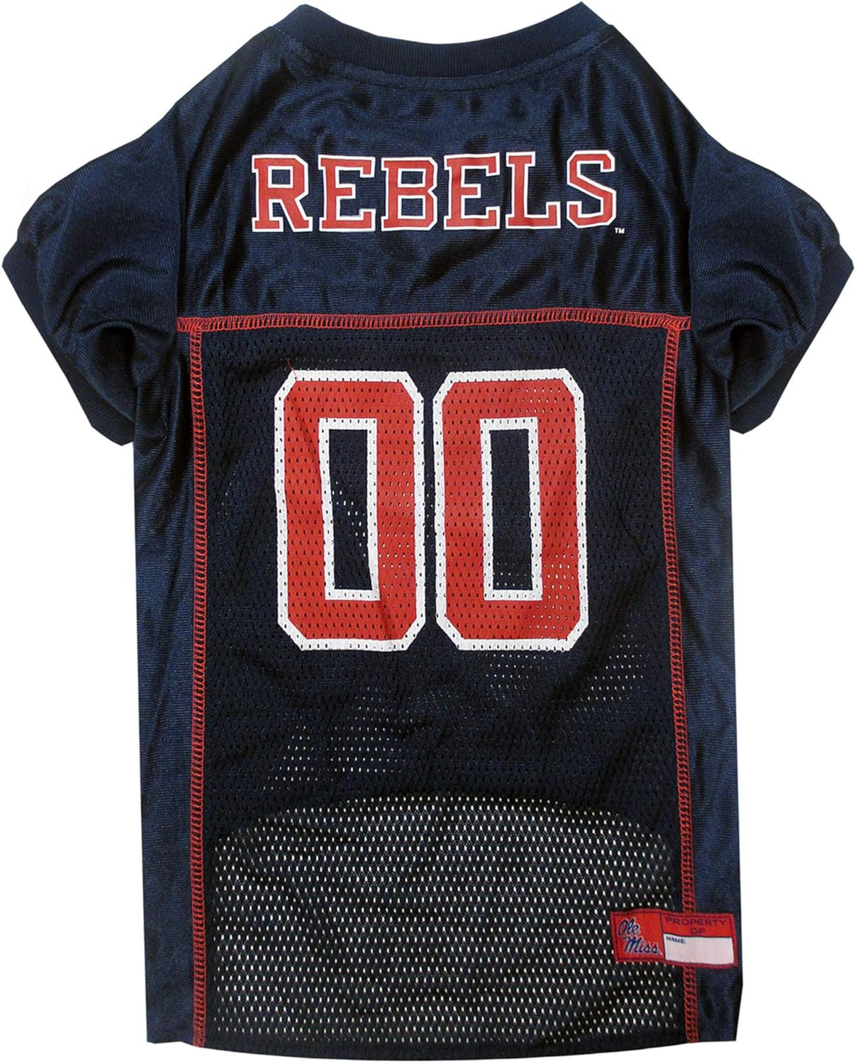 Pets First Co Ole Miss Pet Jersey Apparel
