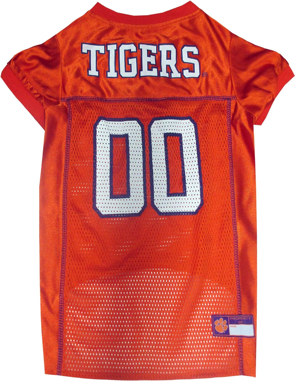 Pets First Co Clemson Pet Jersey Apparel