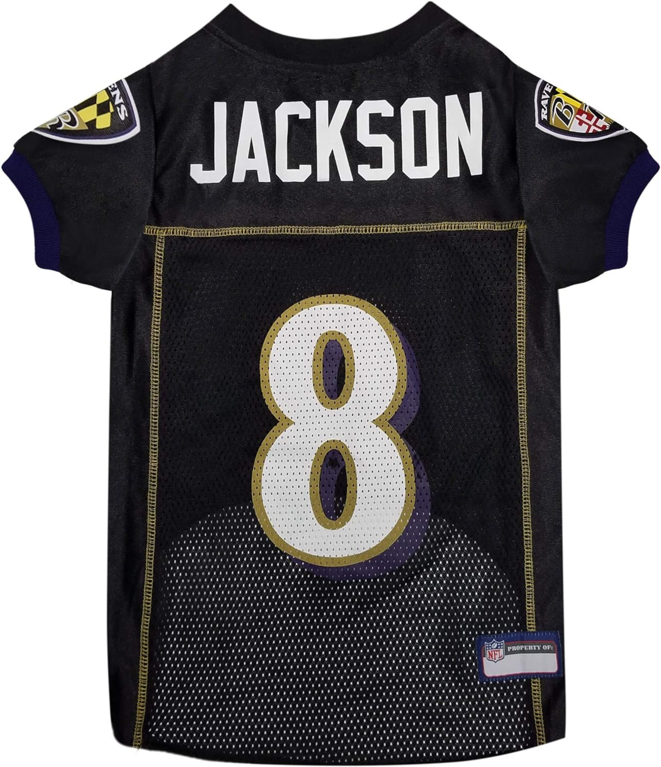 Pets First Co Lamar Jackson Pet Jersey (Bal) Apparel
