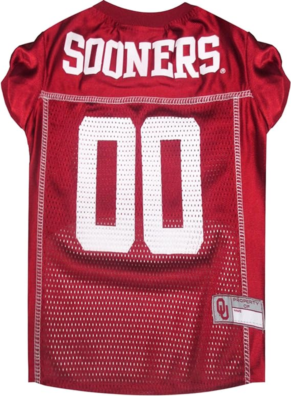 Pets First Co Oklahoma Pet Jersey Apparel