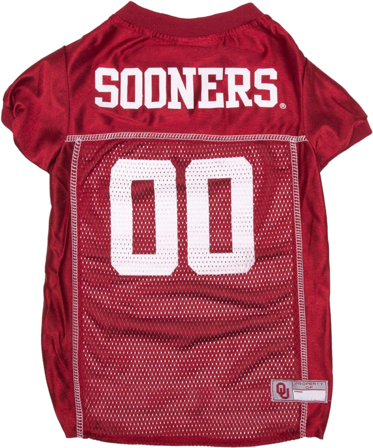 Pets First Co Oklahoma Pet Jersey Apparel
