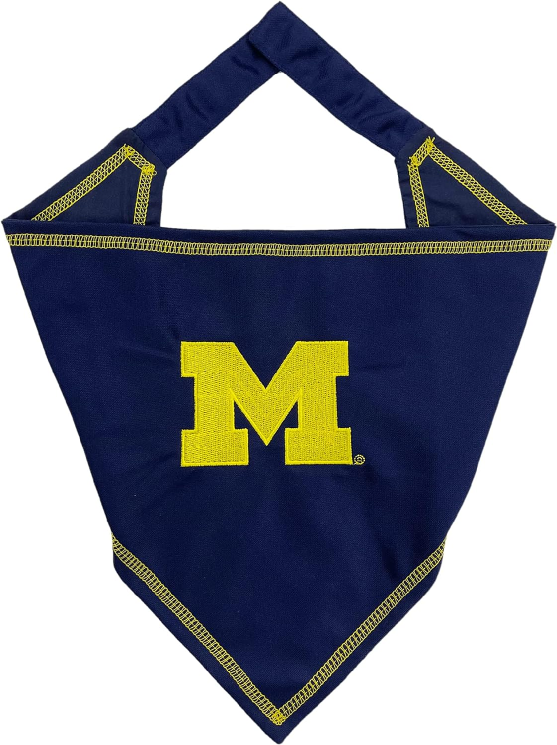 Pets First Co Michigan Tie Around Bandana Apparel