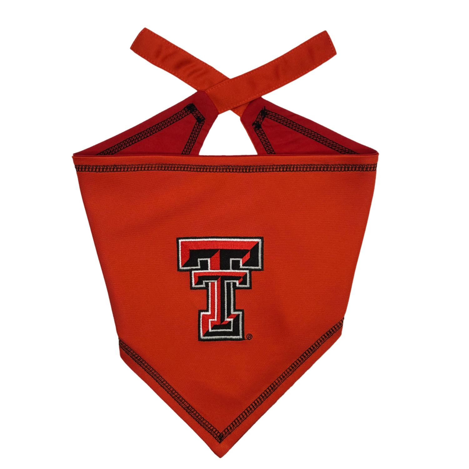 Pets First Co TEXAS TECH TIE AROUND BANDANA Apparel