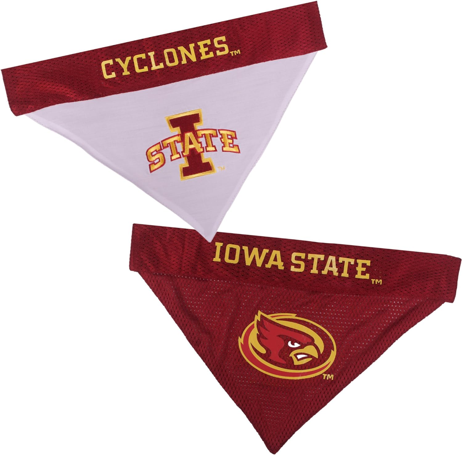 Pets First Co Iowa State Reversible Bandana Apparel