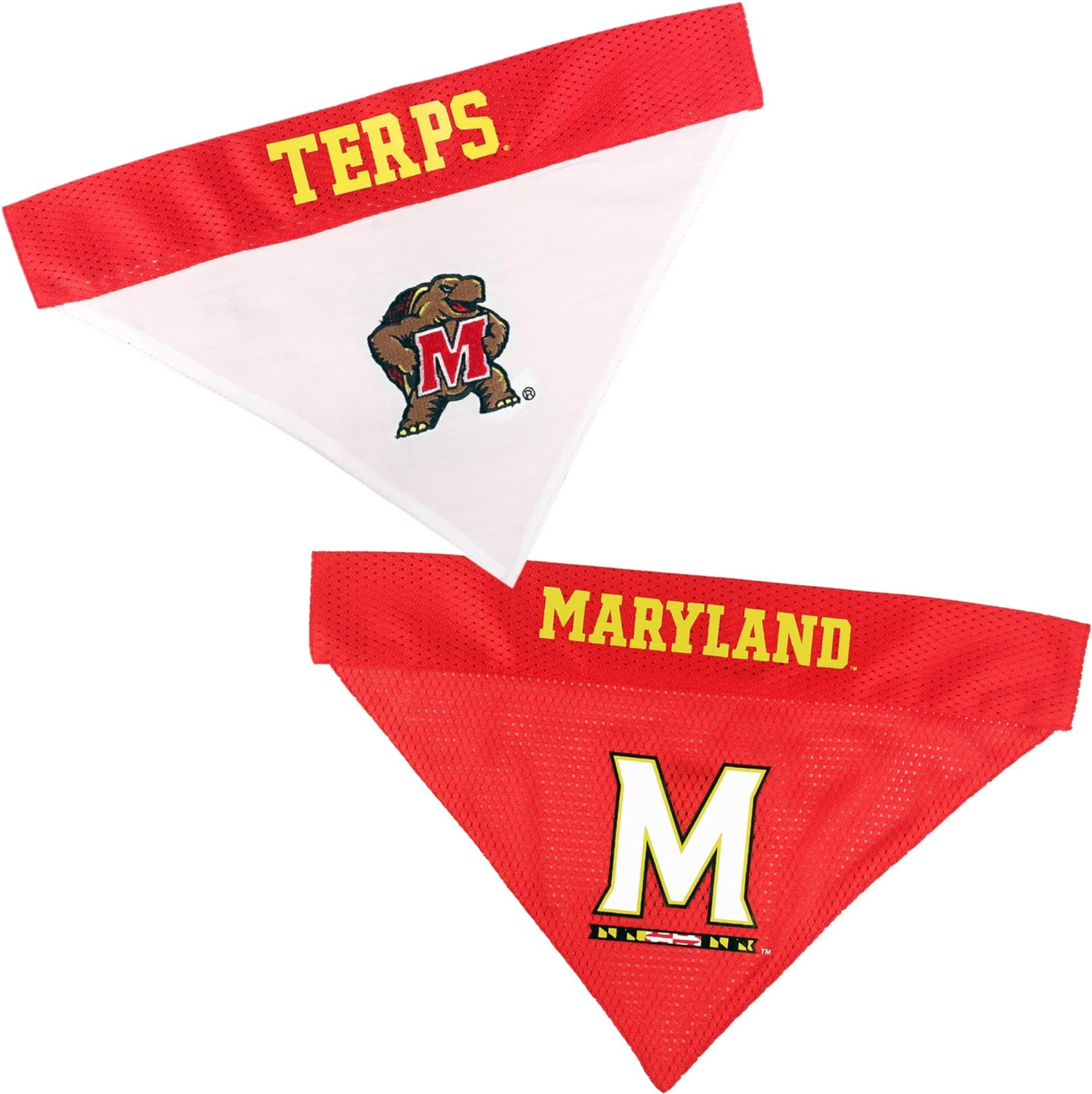 Pets First Co Maryland Reversible Bandana Apparel