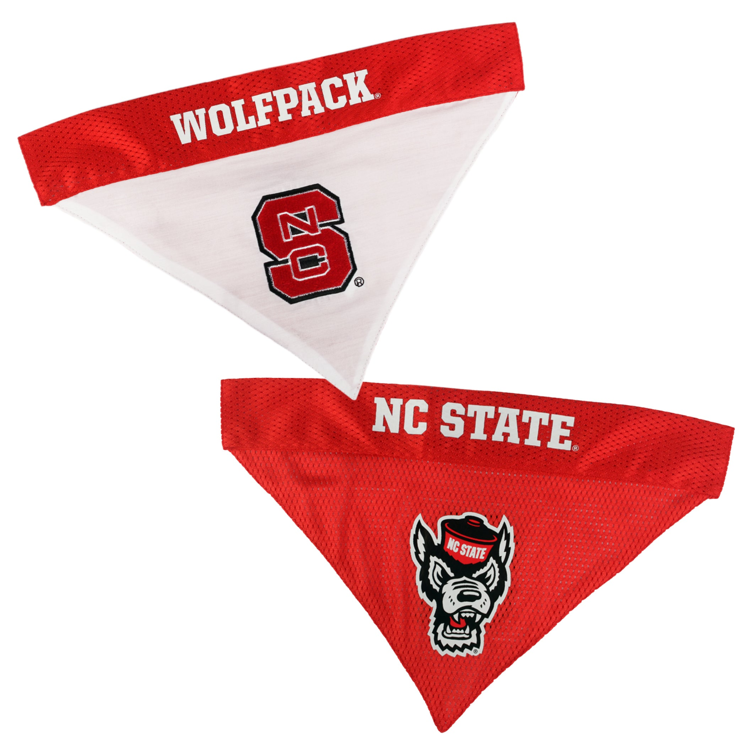 Pets First Co NC State Reversible Bandana Apparel