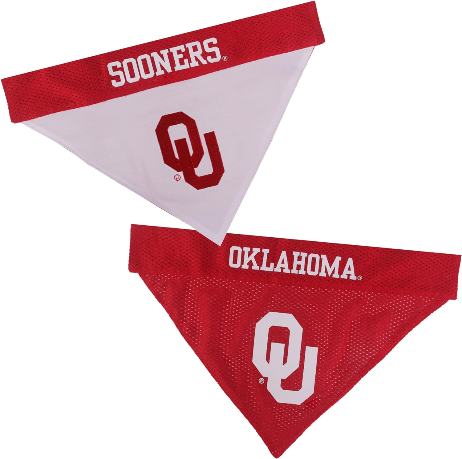 Pets First Co Oklahoma Reversible Bandana Apparel