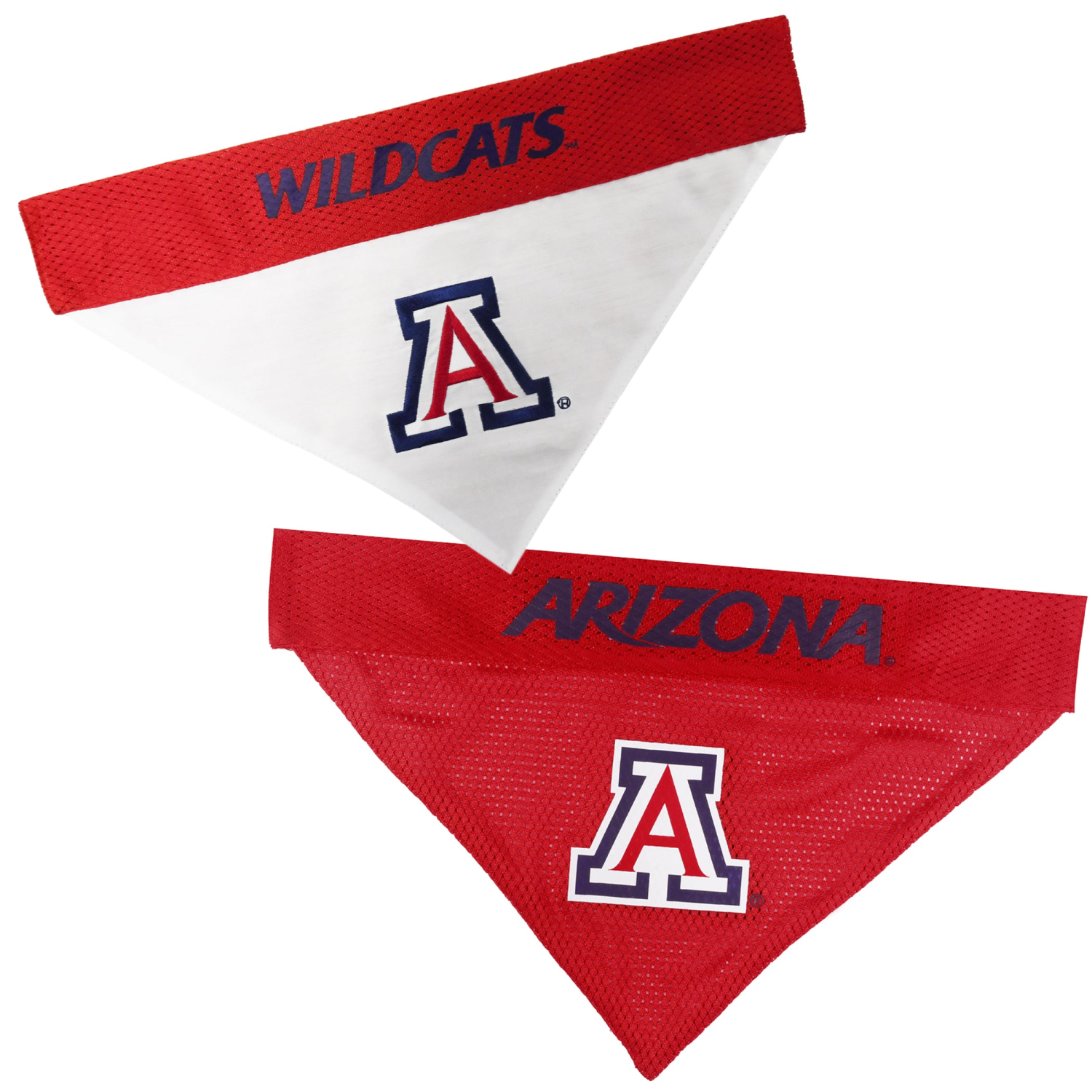 Pets First Co University Of Arizona Reversible Bandana Apparel