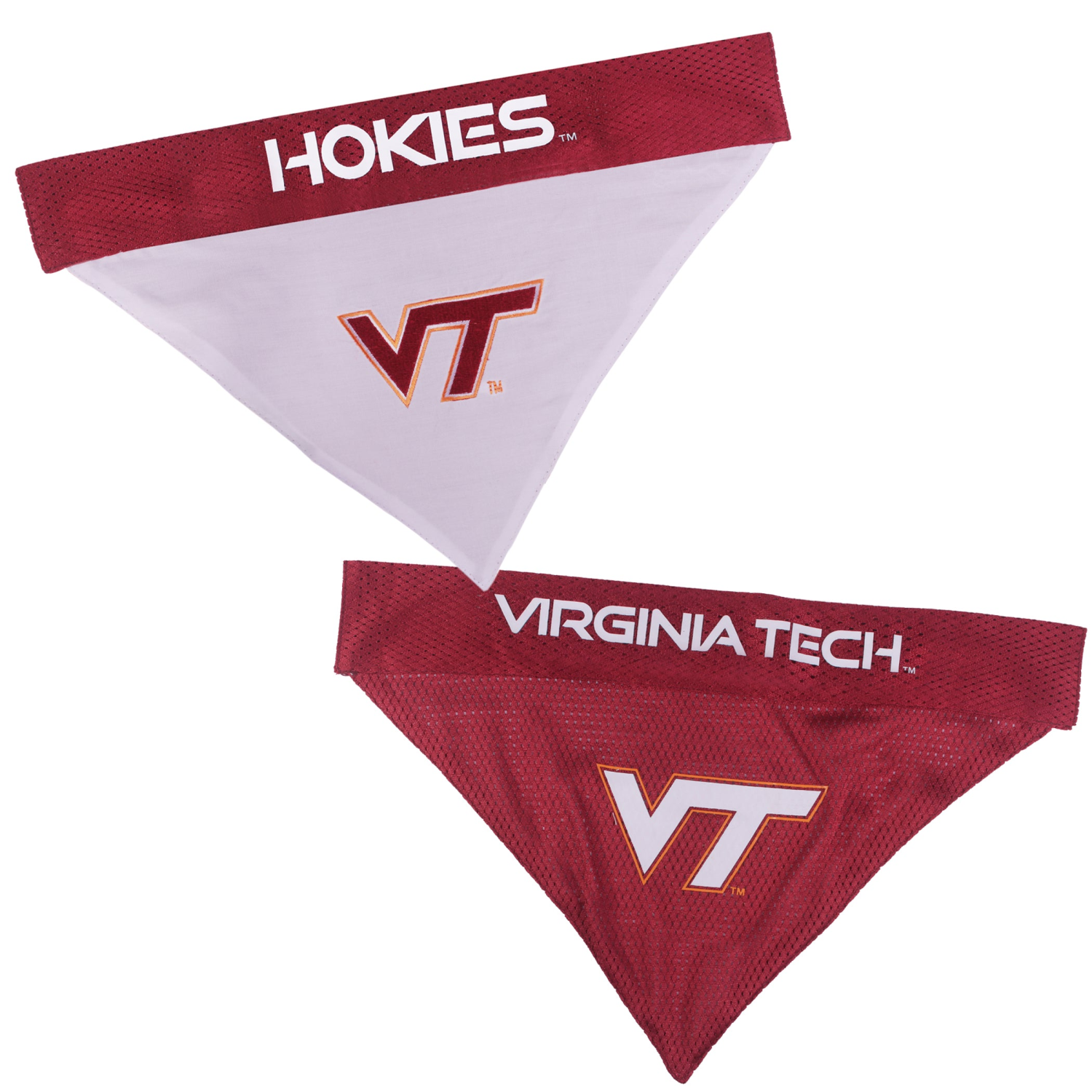 Pets First Co Virginia Tech  Reversible Bandana Apparel