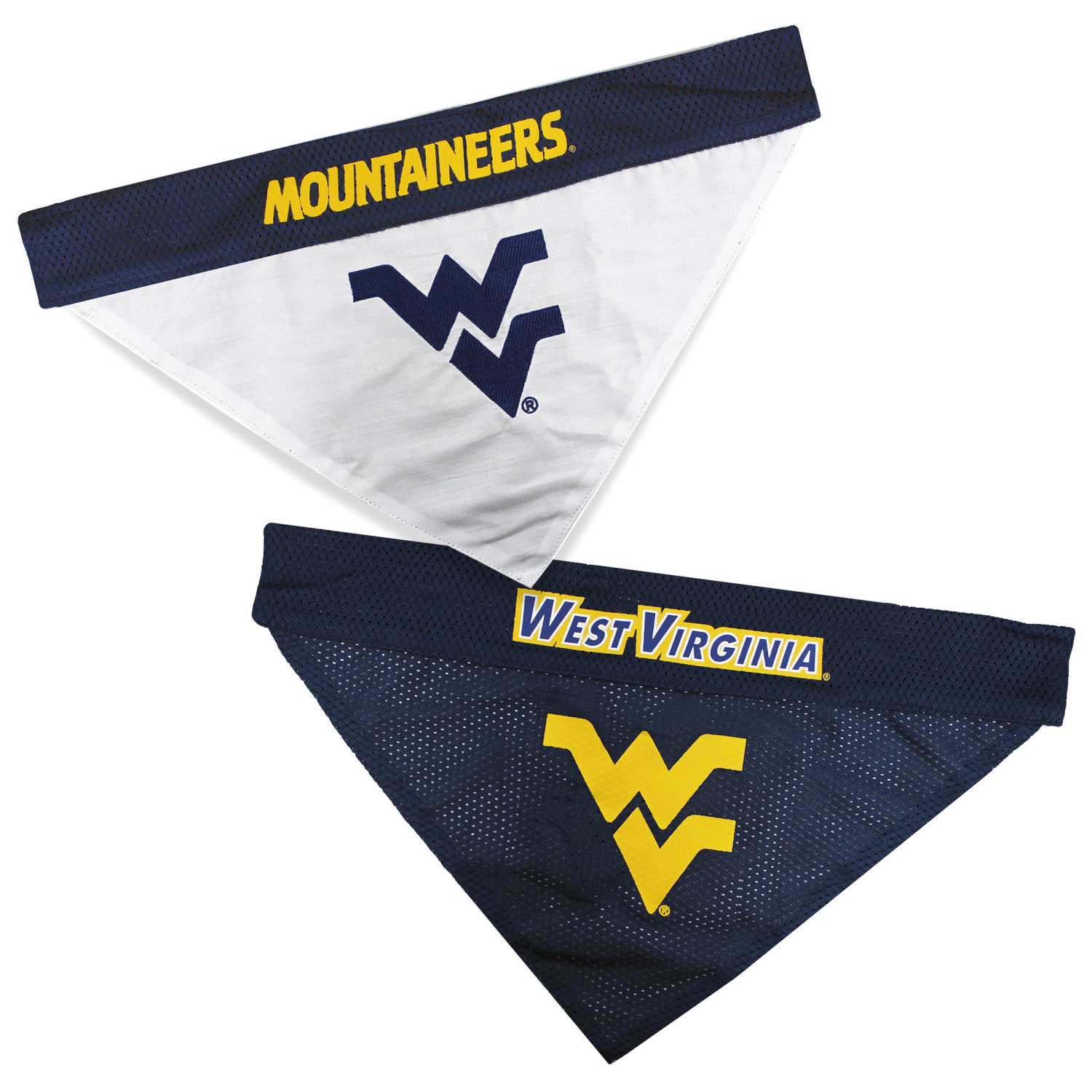 Pets First Co West Virginia Reversible Bandana Apparel