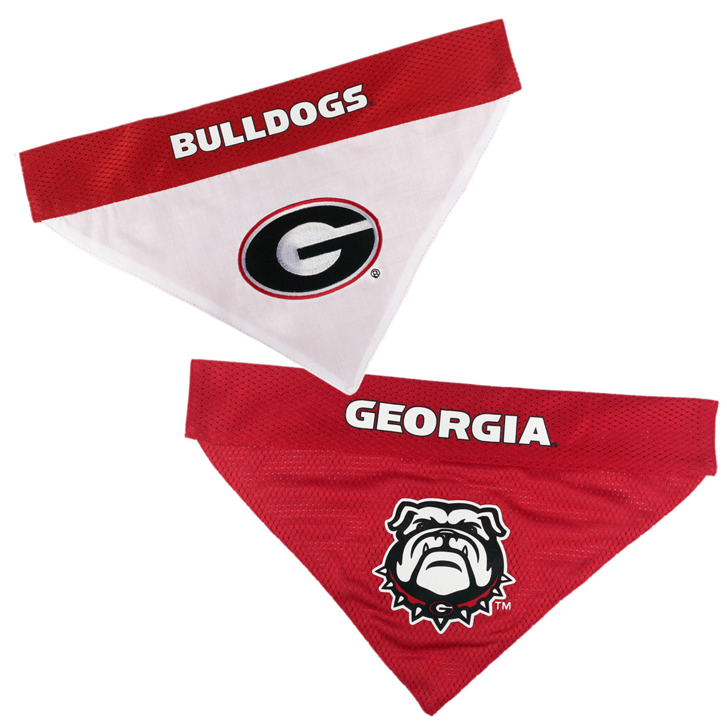 Pets First Co Georgia Reversible Bandana Apparel