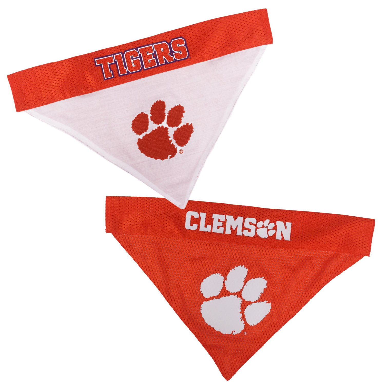 Pets First Co Clemson Reversible Bandana Apparel
