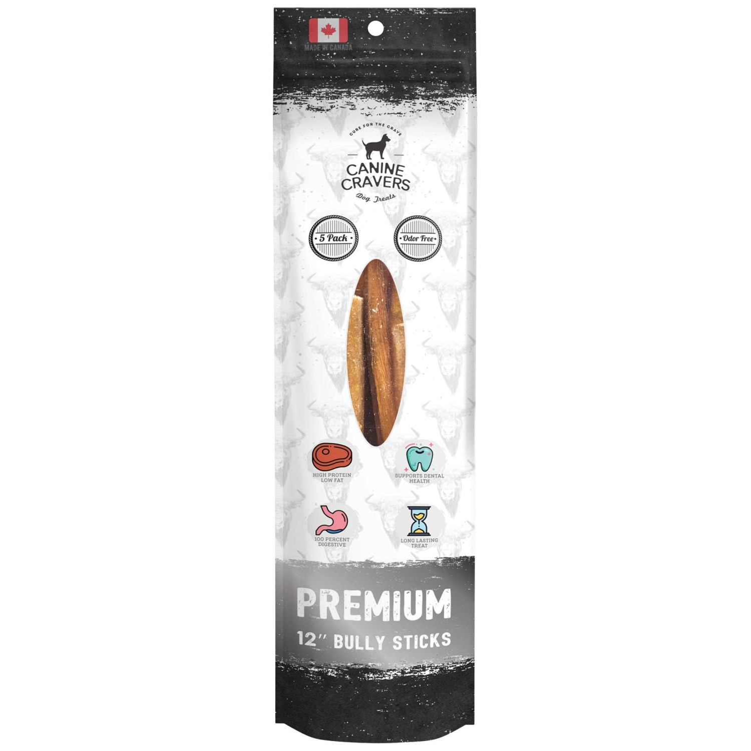 Pure Pals LLC Premium Beef Bully Stick Dog Treats