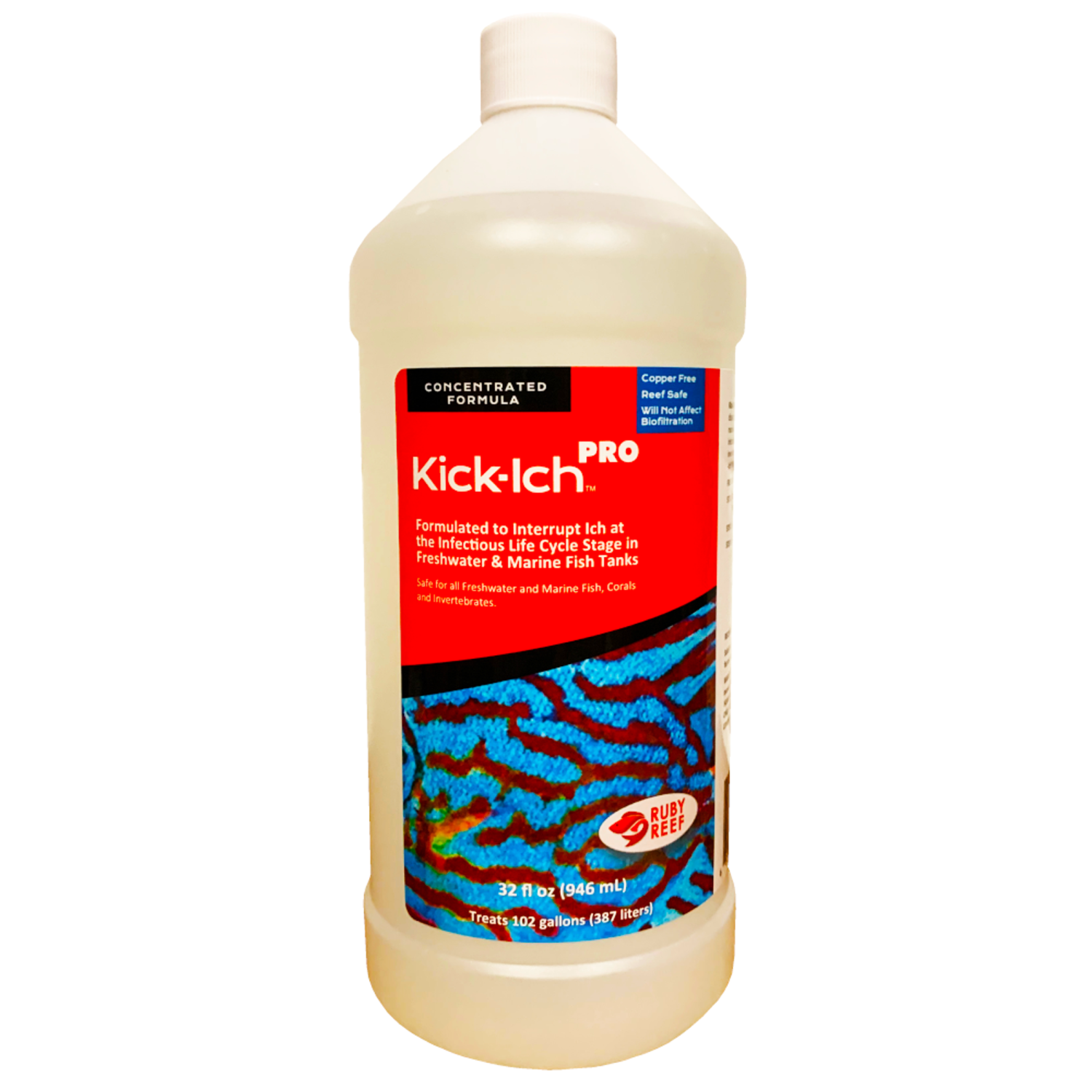 Ruby Reef Kick-Ich PRO Aquarium Treatments