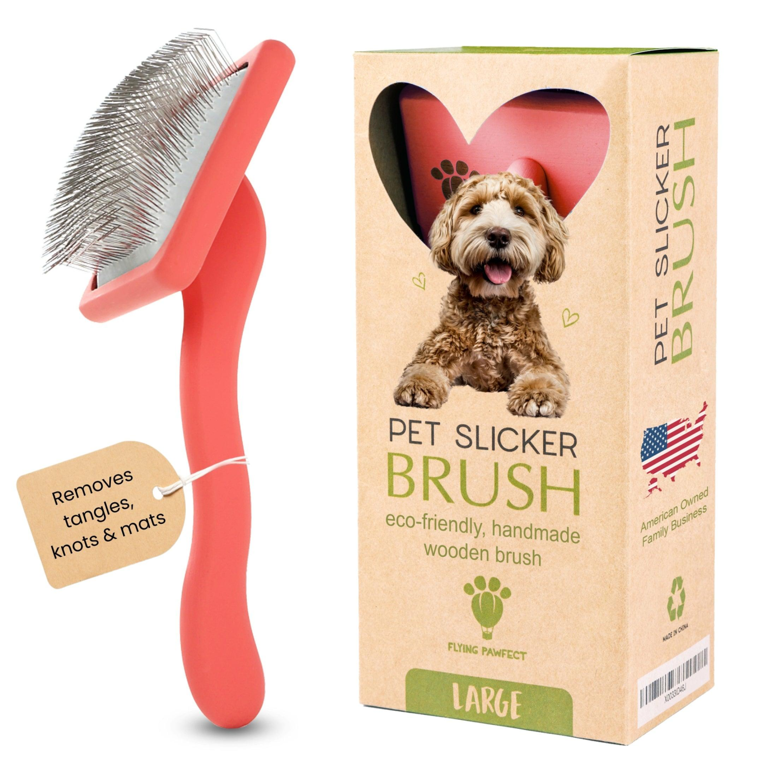 Sakabase Innovations LLC Flat Slicker Brush Tools