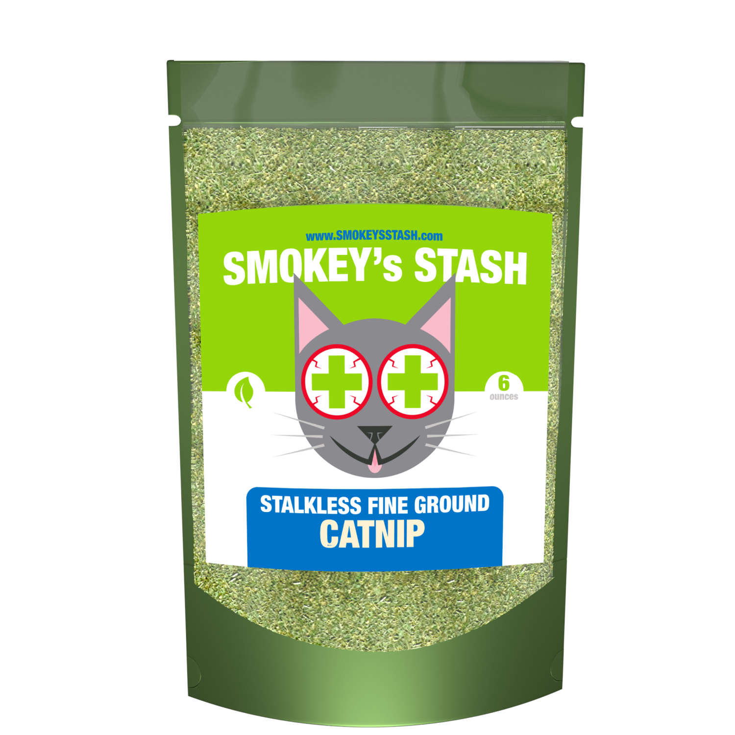 Smokey's Stash Smokey's Stash Catnip Stalkless Dried Ground Cat Treats