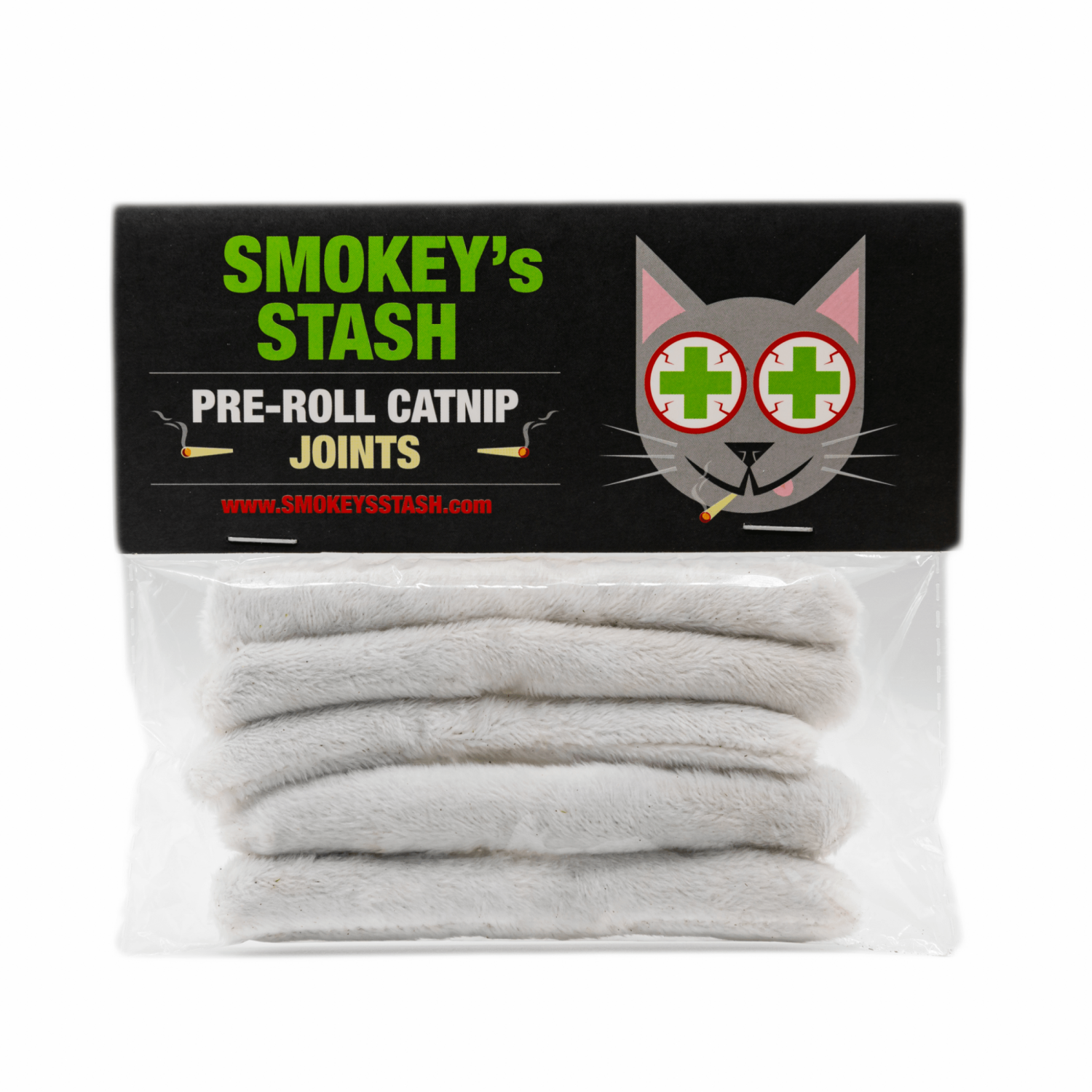 Smokey's Stash Smokey's Stash Catnip Pre Rolled Joints Cat Treats