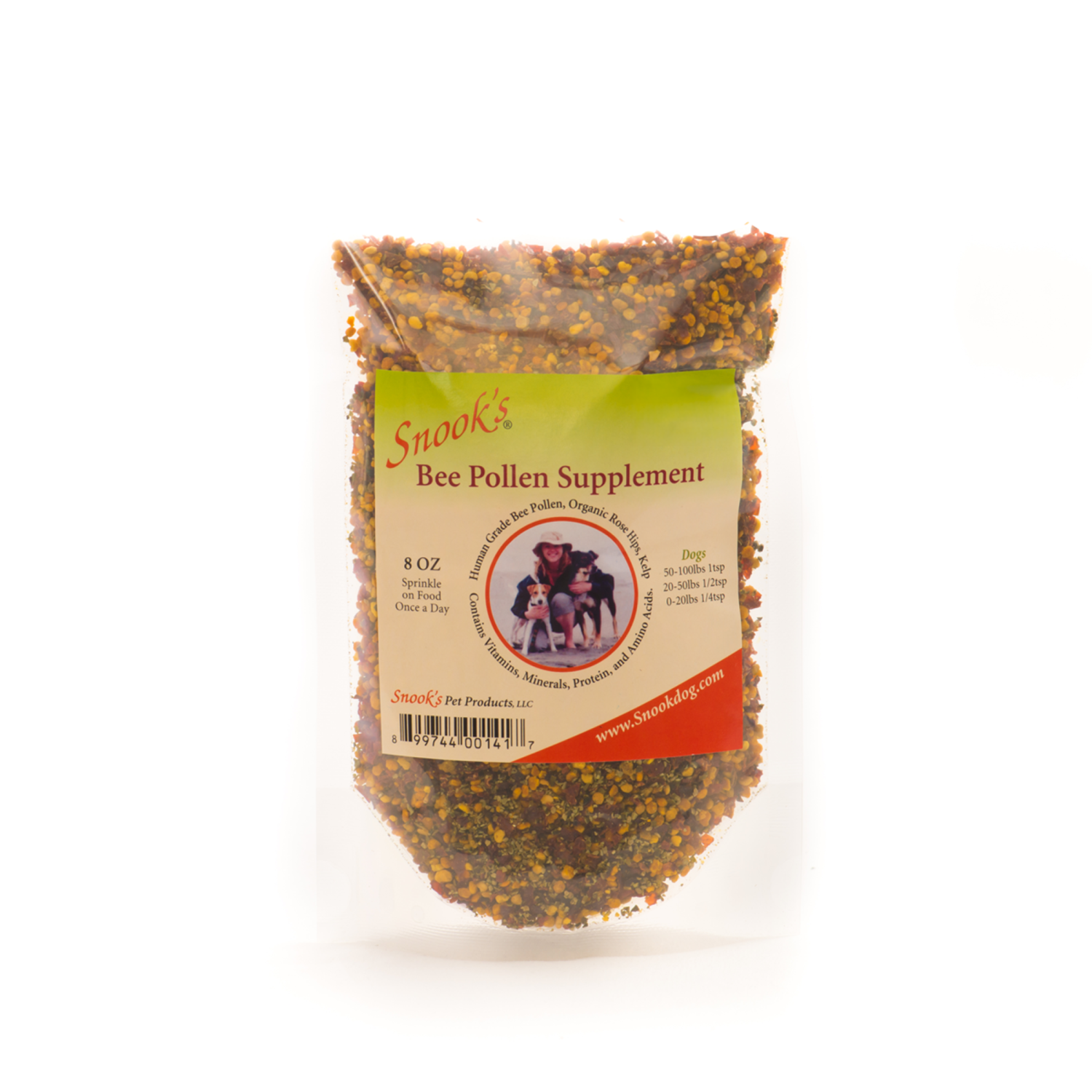 Snook's Pet Products Snook's Bee Pollen Supplement Animal Wellness