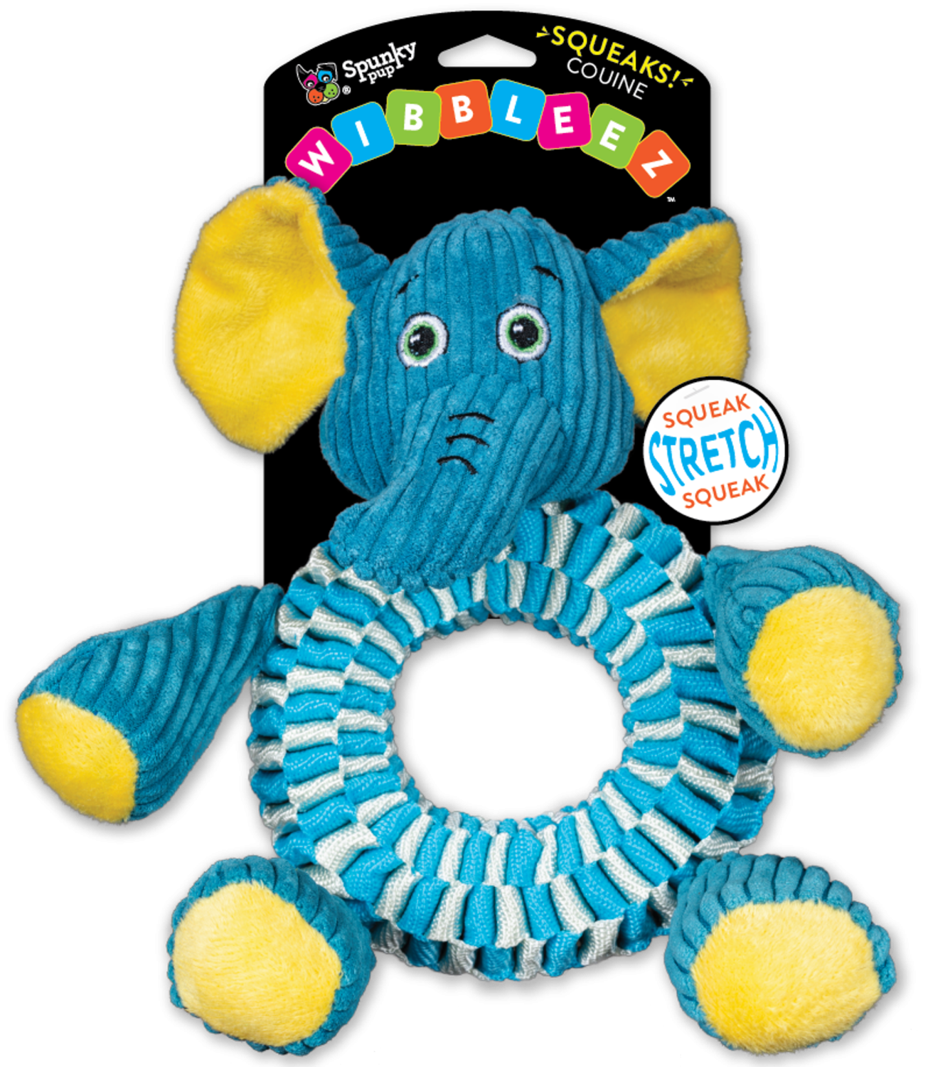 Spunky Pup Dog Toys Wibbleez Round Dog Toys