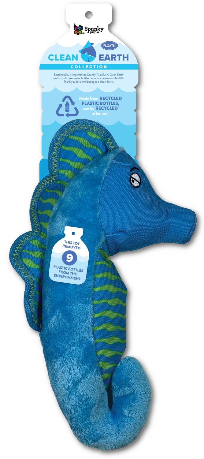 Spunky Pup Dog Toys Clean Earth Plush - 100% Sustainable Dog Toys