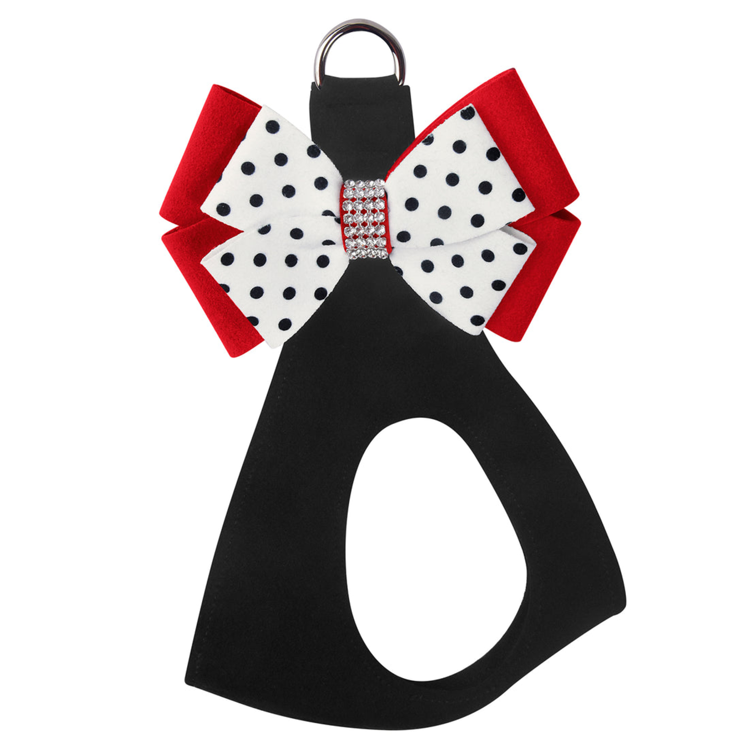 Susan Lanci Designs Susan Lanci Designs Minnie Double Nouveau Bow Step In Harness Dog Harnesses