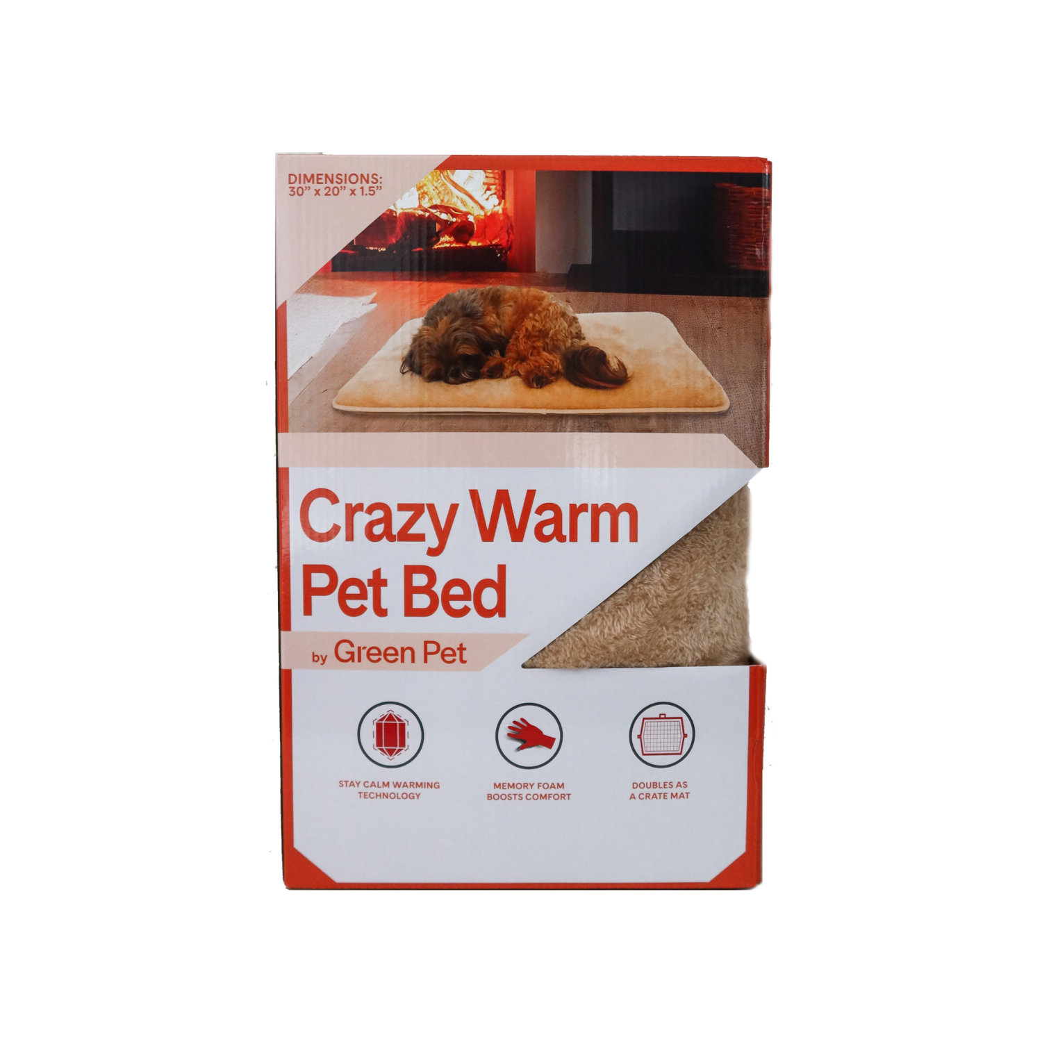 The Green Pet Shop Crazy Warm Pet Bed Pet Beds