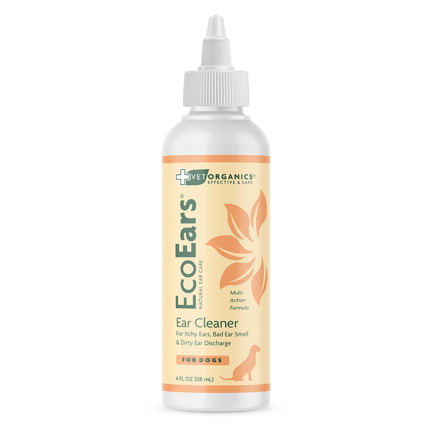Vet Organics EcoEars Dog Ear Cleaner - Infection Formula Ear Care