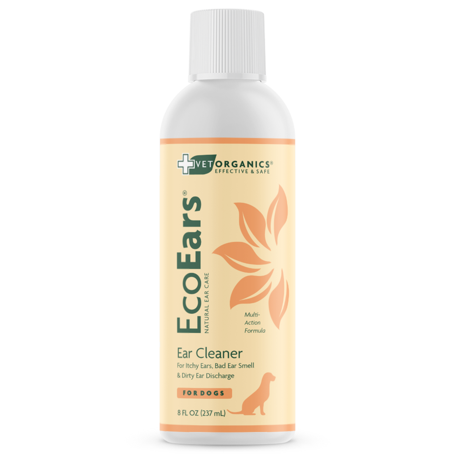 Vet Organics EcoEars Dog Ear Cleaner - Infection Formula Ear Care