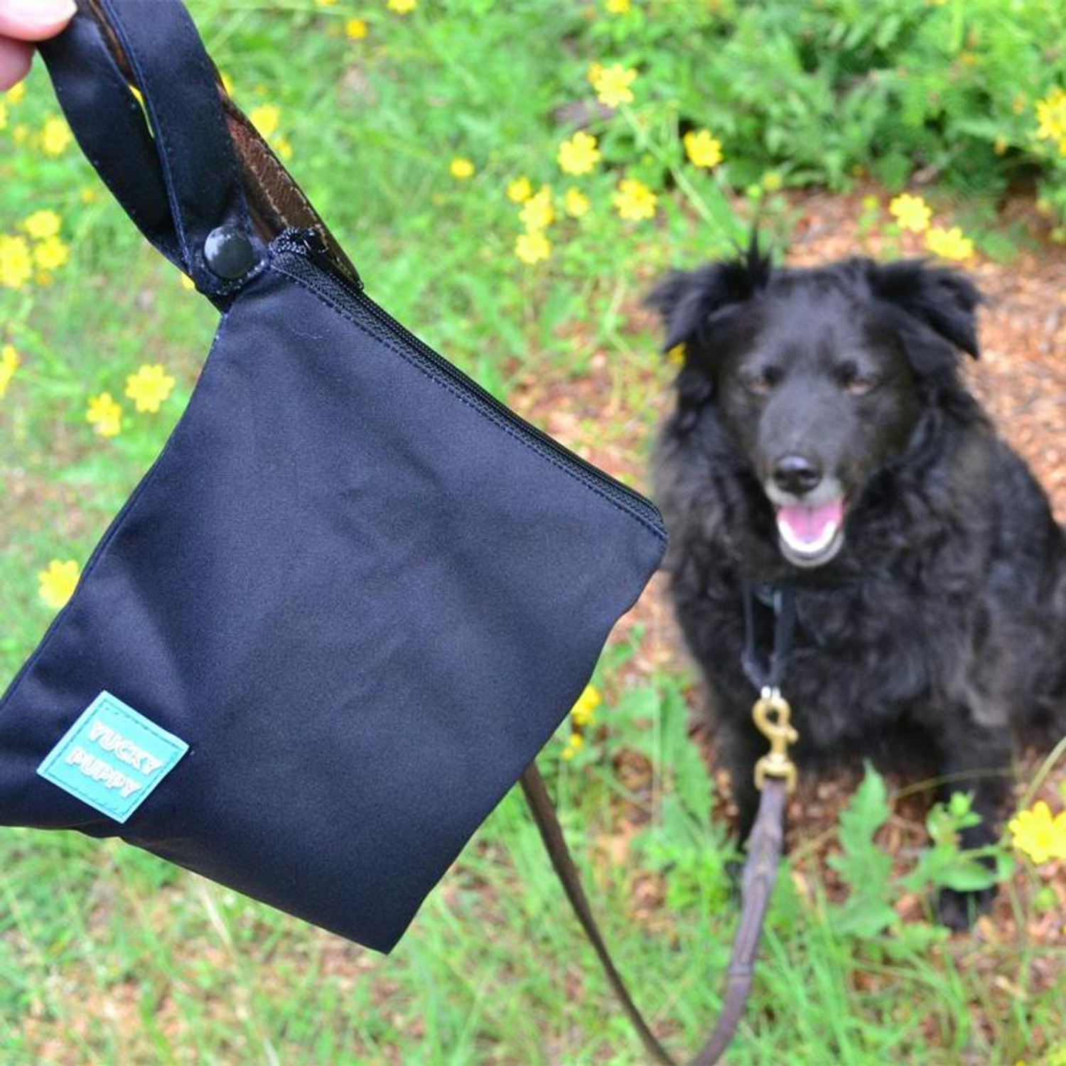 Yucky Puppy Black Yucky Puppy Dog Poop Bag Holders- Standard Size Waste Bags & Cans