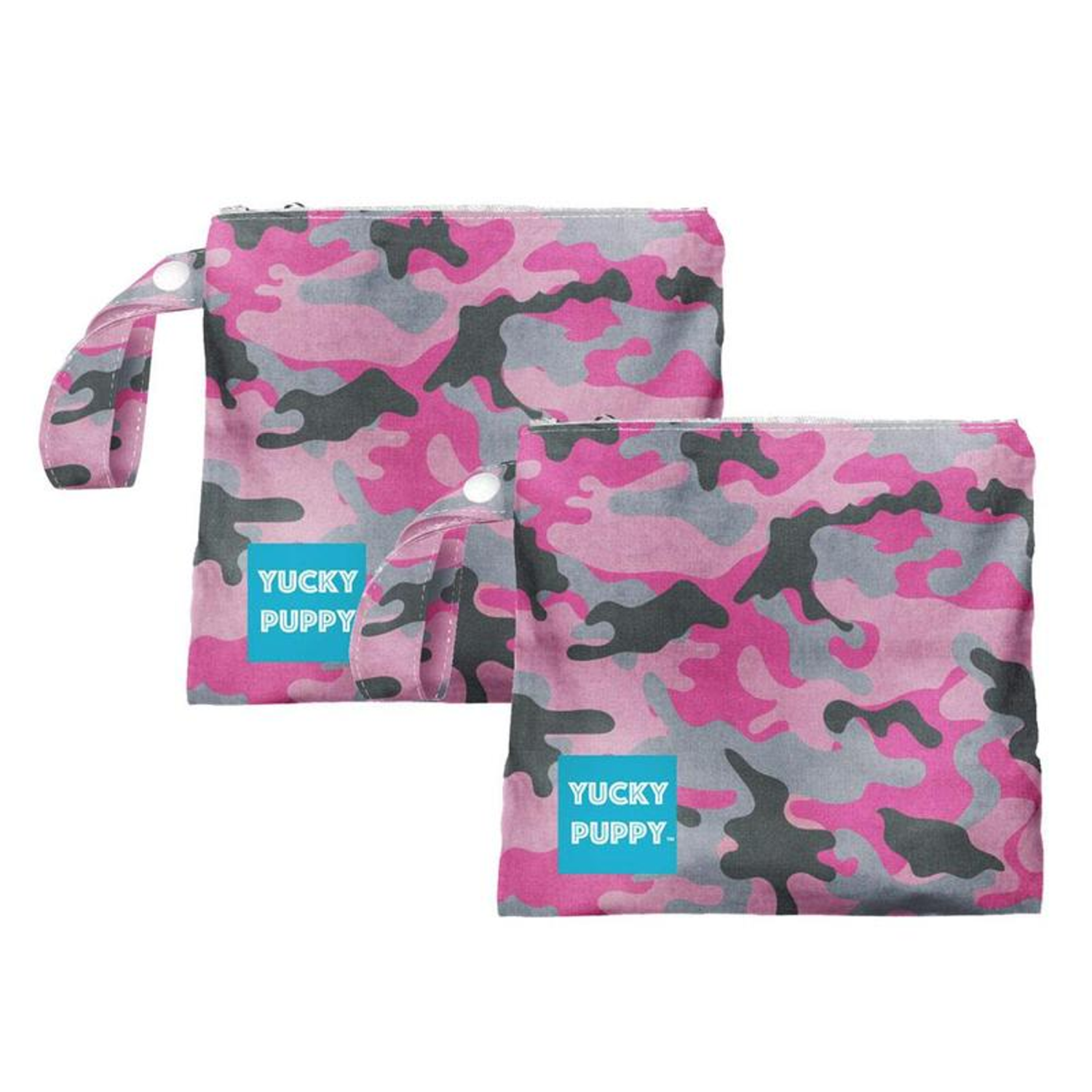 Yucky Puppy Pink Camo Dog Poop Bag Holders