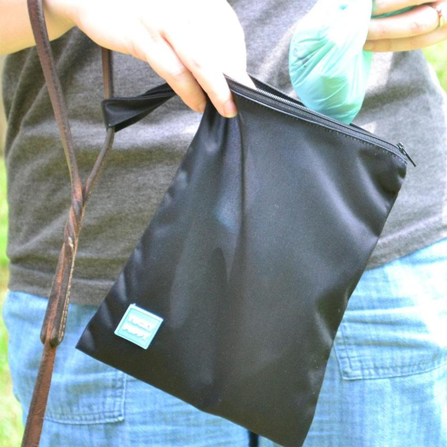 Yucky Puppy Black Yucky Puppy Dog Poop Bag Holders- Extra Large Size Waste Bags & Cans