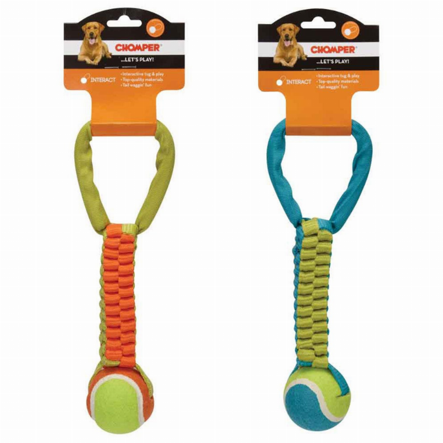 Durable Braided Nylon Tennis Tug for Pets