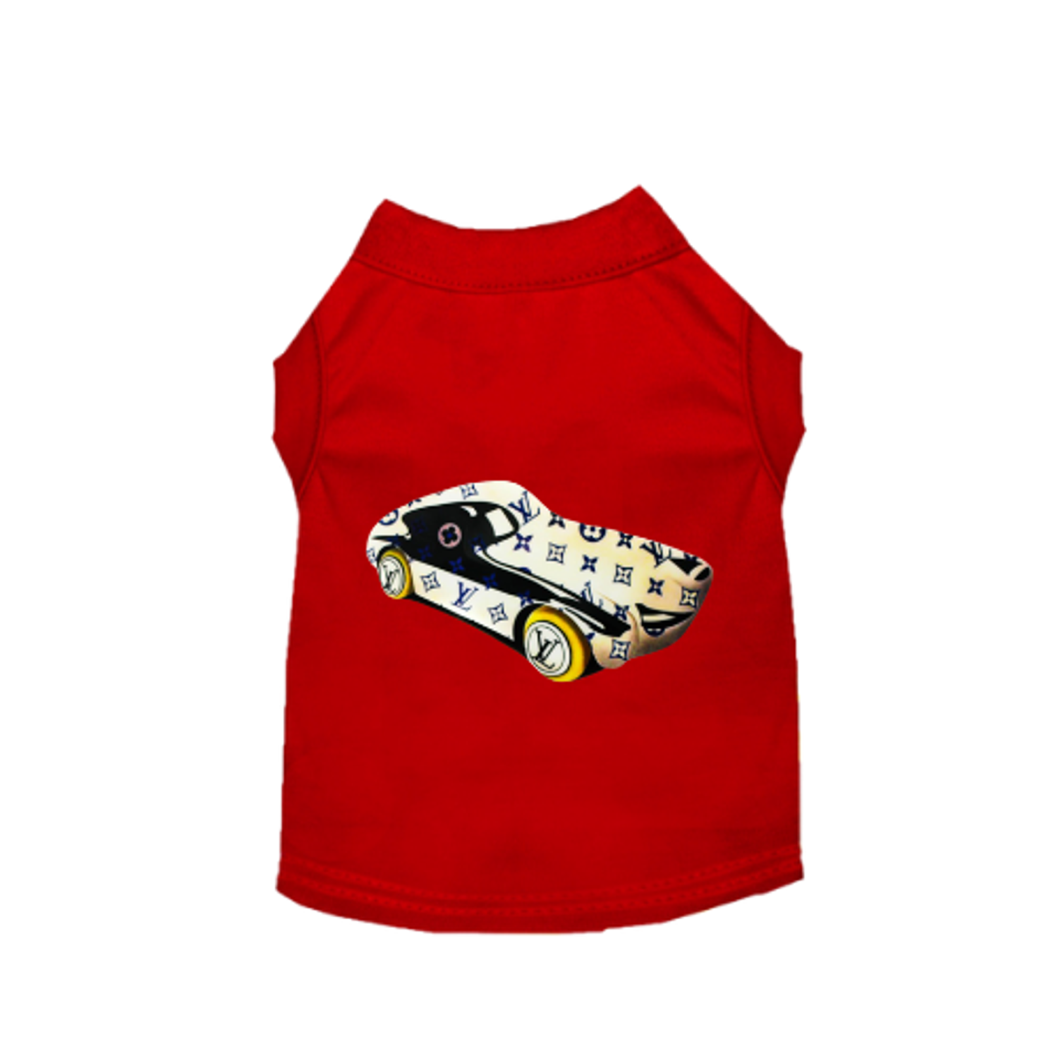 Elevate Your Pup's Style with My Fancy Race Car Tee