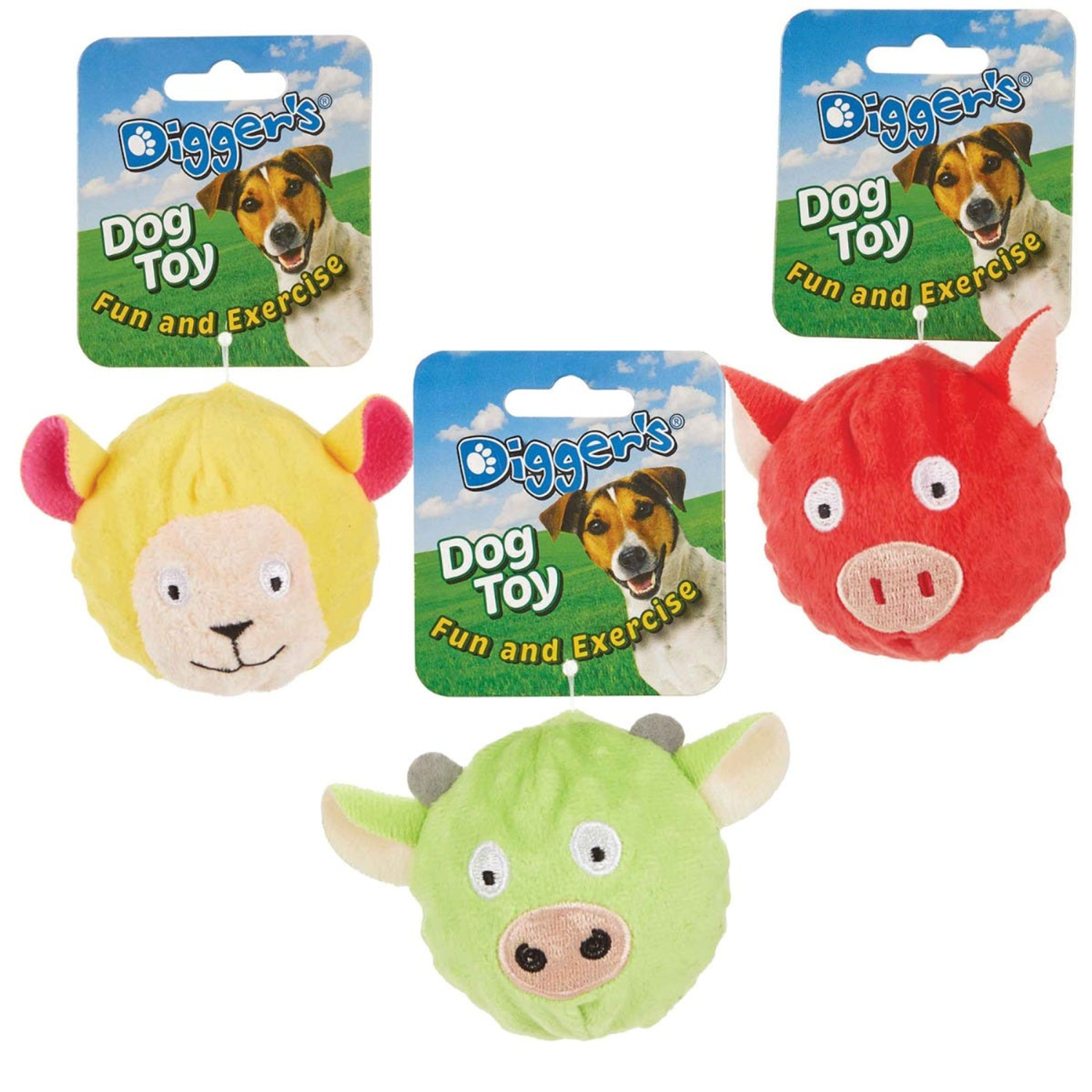 Engaging Play with Digger's Latex Spike Ball